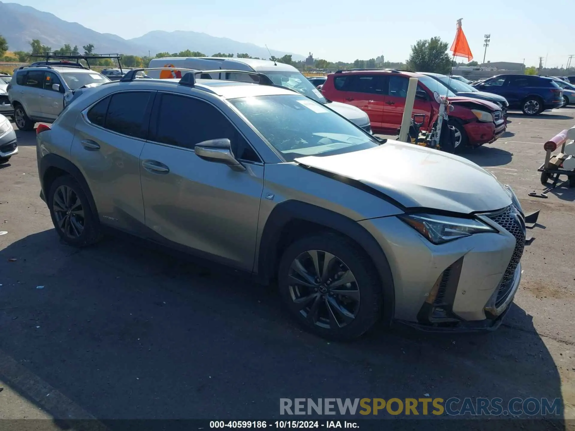 1 Photograph of a damaged car JTHR9JBH1M2044670 LEXUS UX 2021