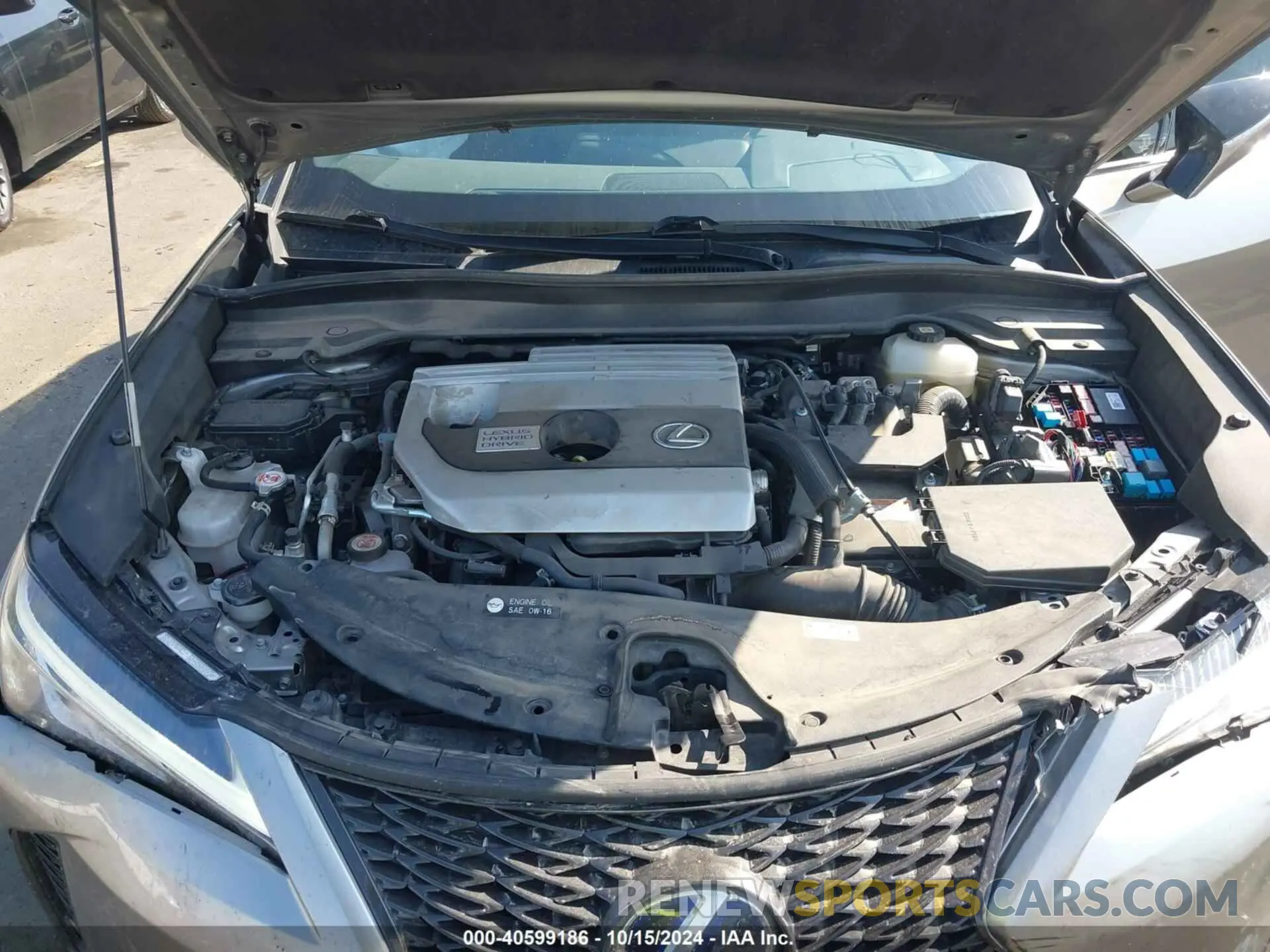 10 Photograph of a damaged car JTHR9JBH1M2044670 LEXUS UX 2021