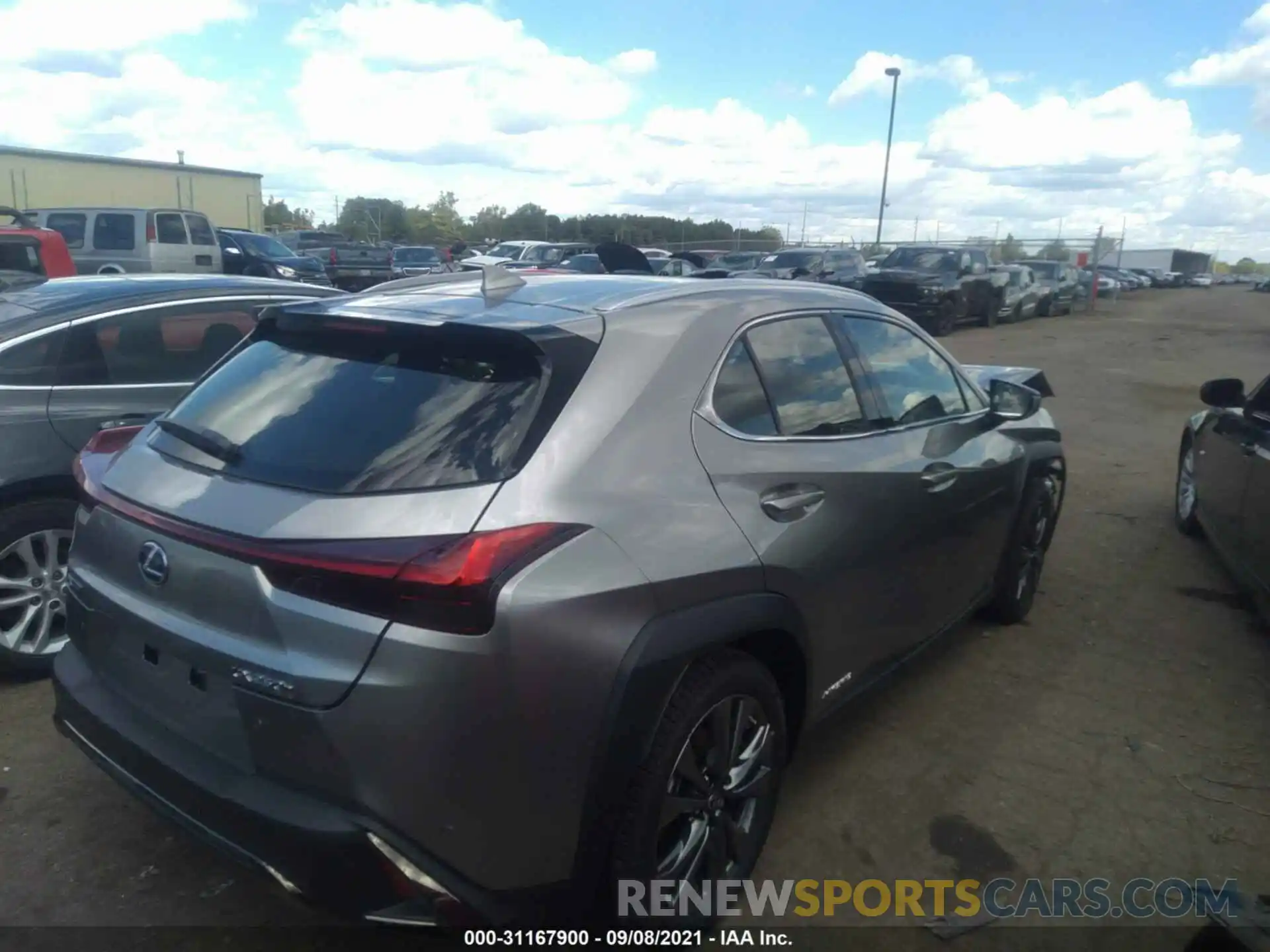 4 Photograph of a damaged car JTHR9JBH6M2049511 LEXUS UX 2021