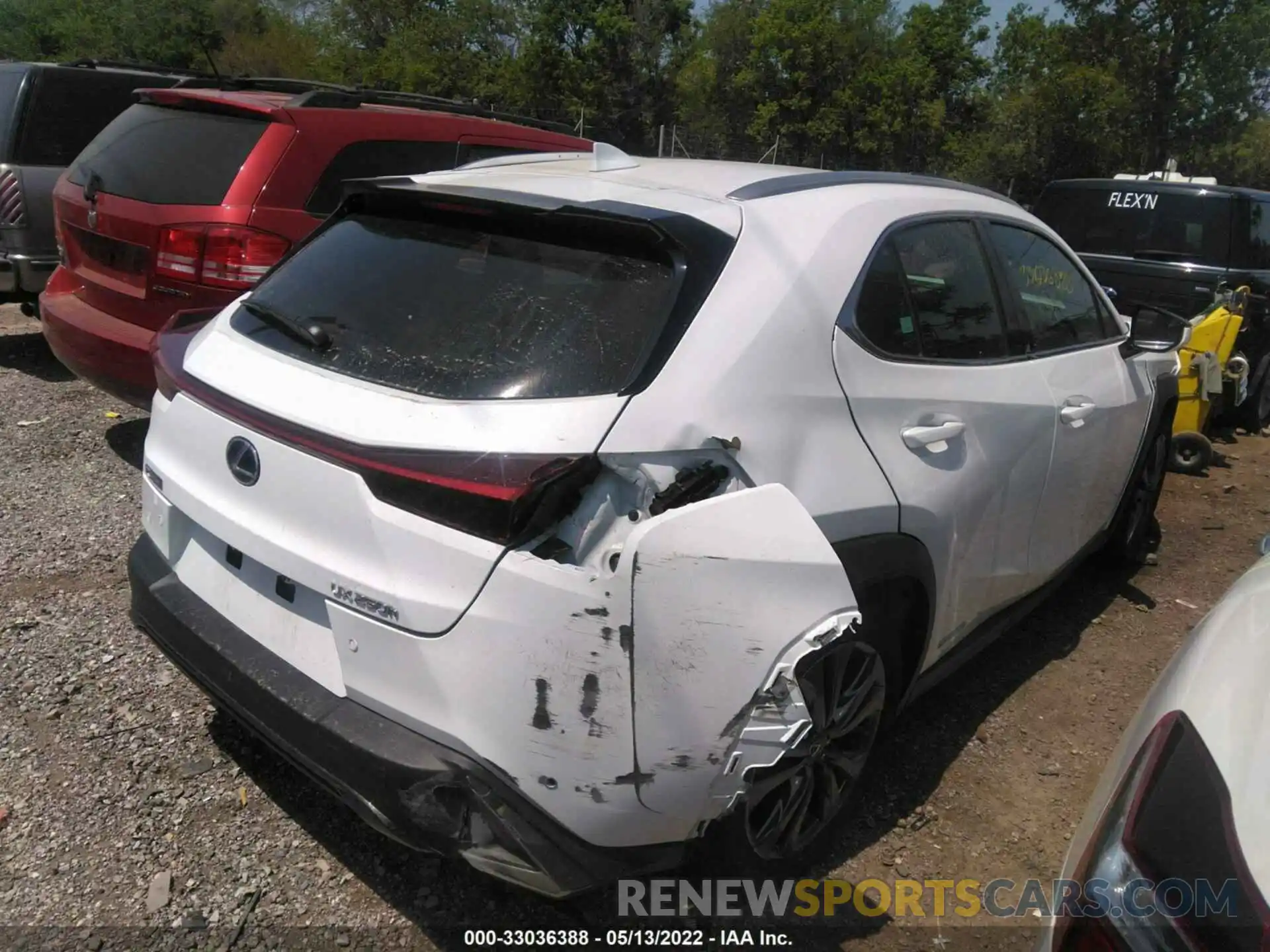 4 Photograph of a damaged car JTHR9JBH7M2048822 LEXUS UX 2021