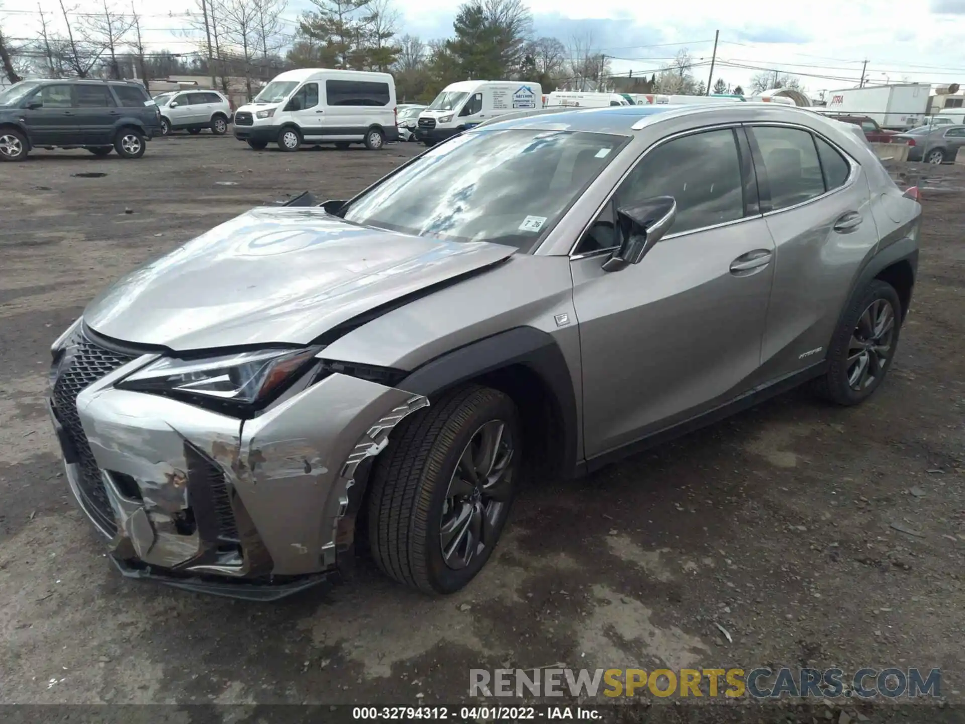 2 Photograph of a damaged car JTHR9JBH8M2048327 LEXUS UX 2021