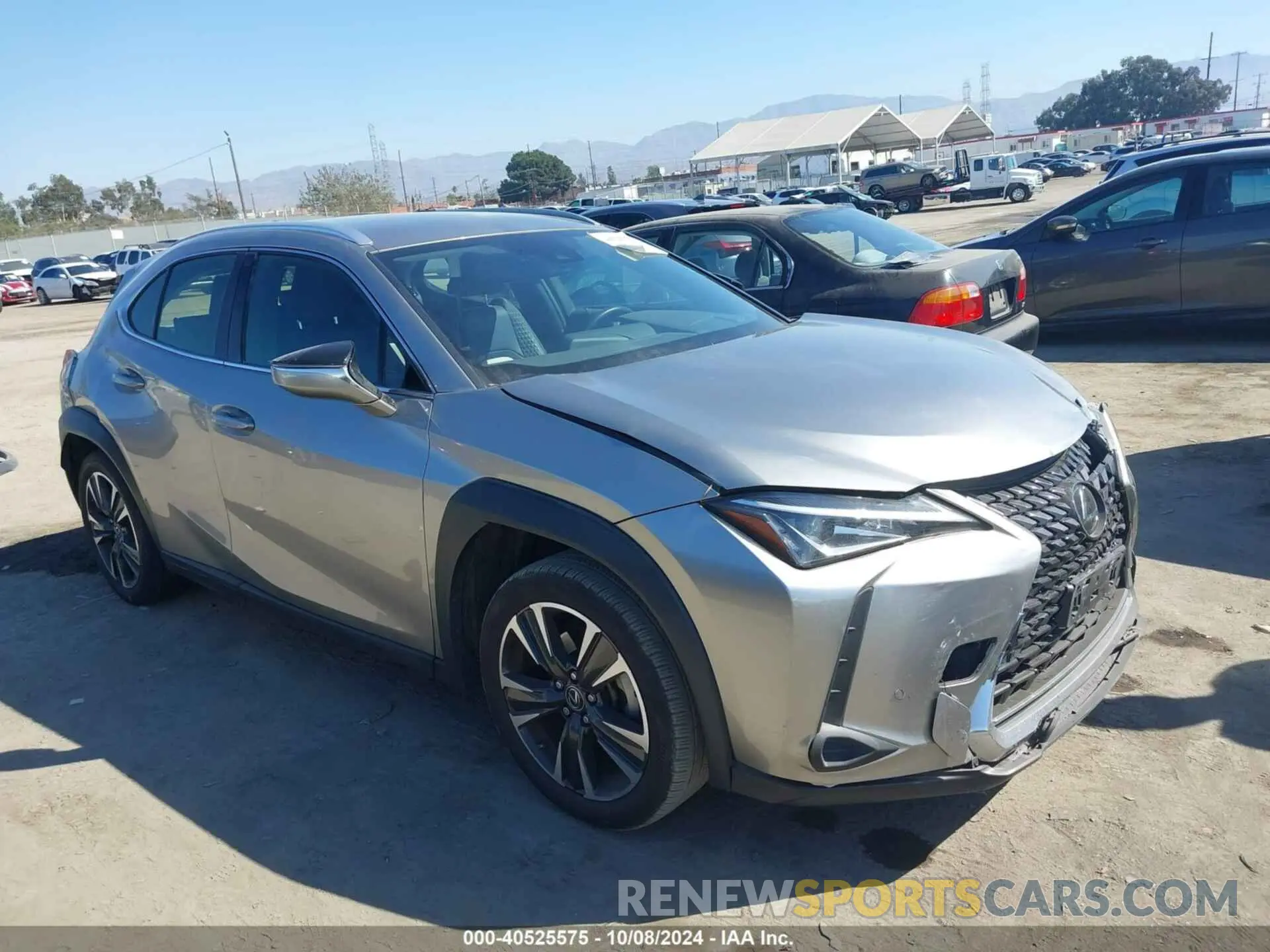 1 Photograph of a damaged car JTHX3JBH7M2042463 LEXUS UX 2021