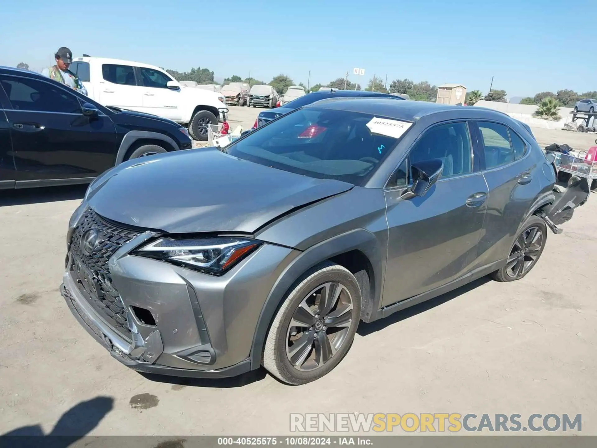 2 Photograph of a damaged car JTHX3JBH7M2042463 LEXUS UX 2021