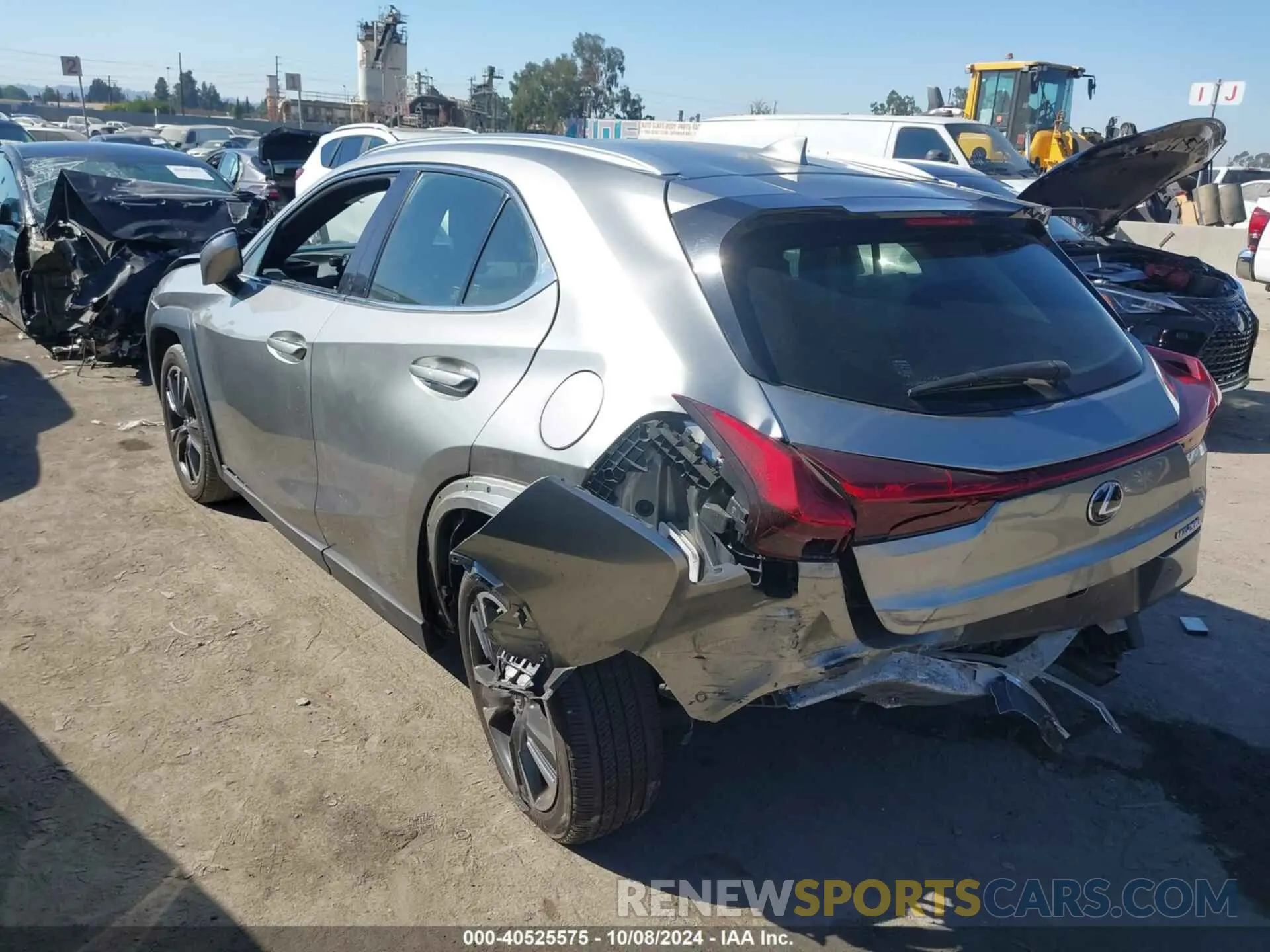 3 Photograph of a damaged car JTHX3JBH7M2042463 LEXUS UX 2021