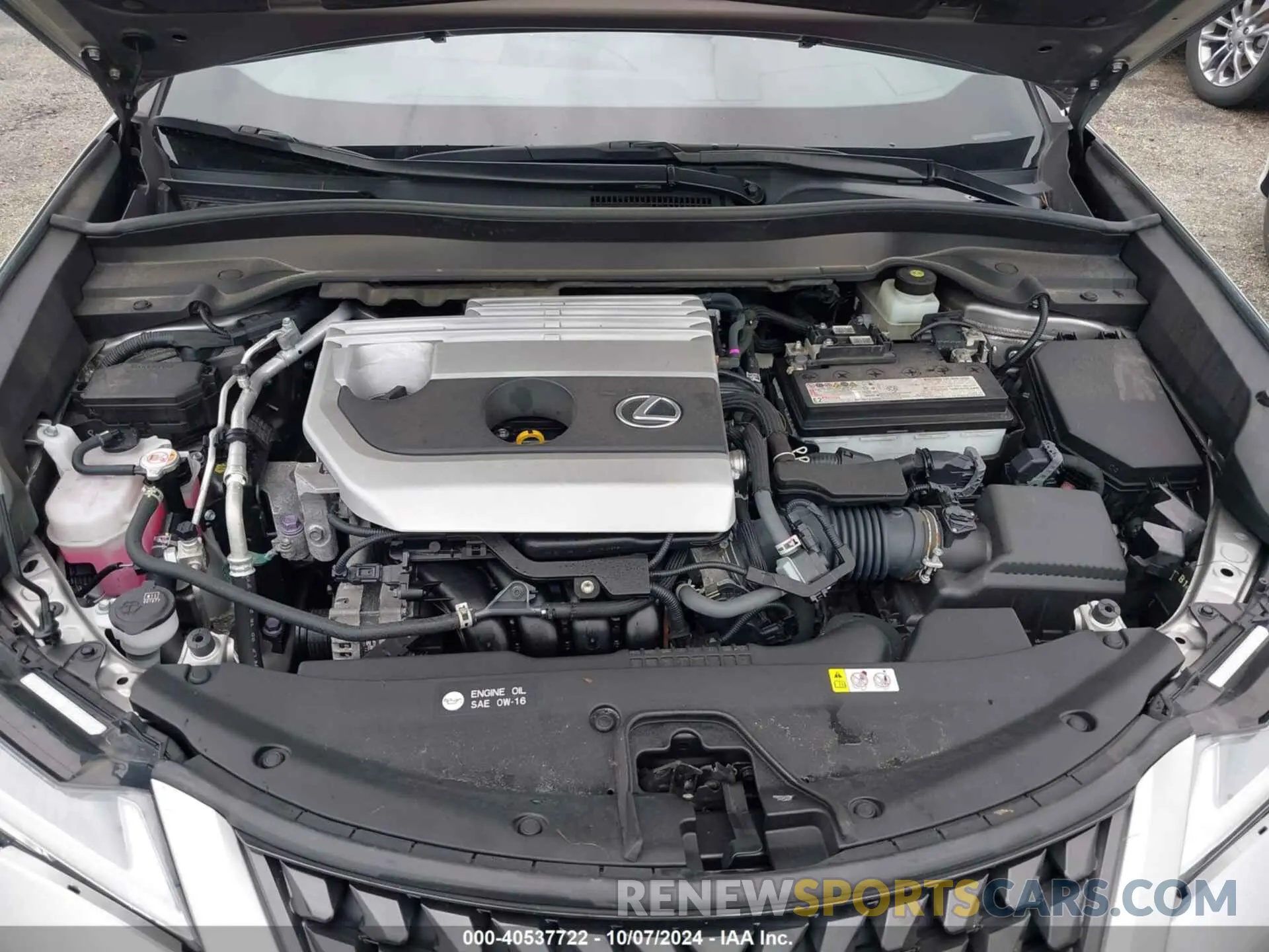 10 Photograph of a damaged car JTHX3JBH8M2032220 LEXUS UX 2021