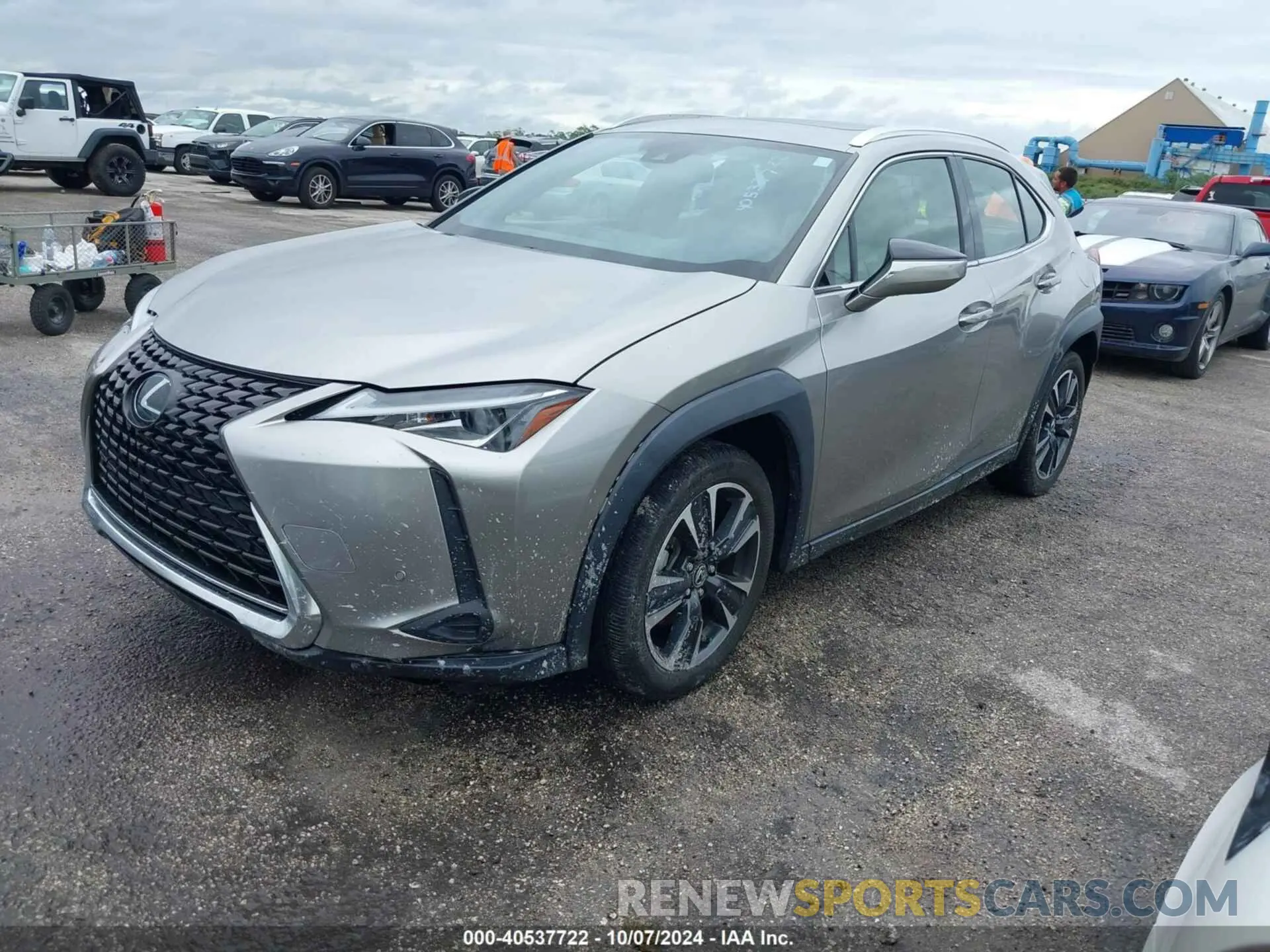 2 Photograph of a damaged car JTHX3JBH8M2032220 LEXUS UX 2021