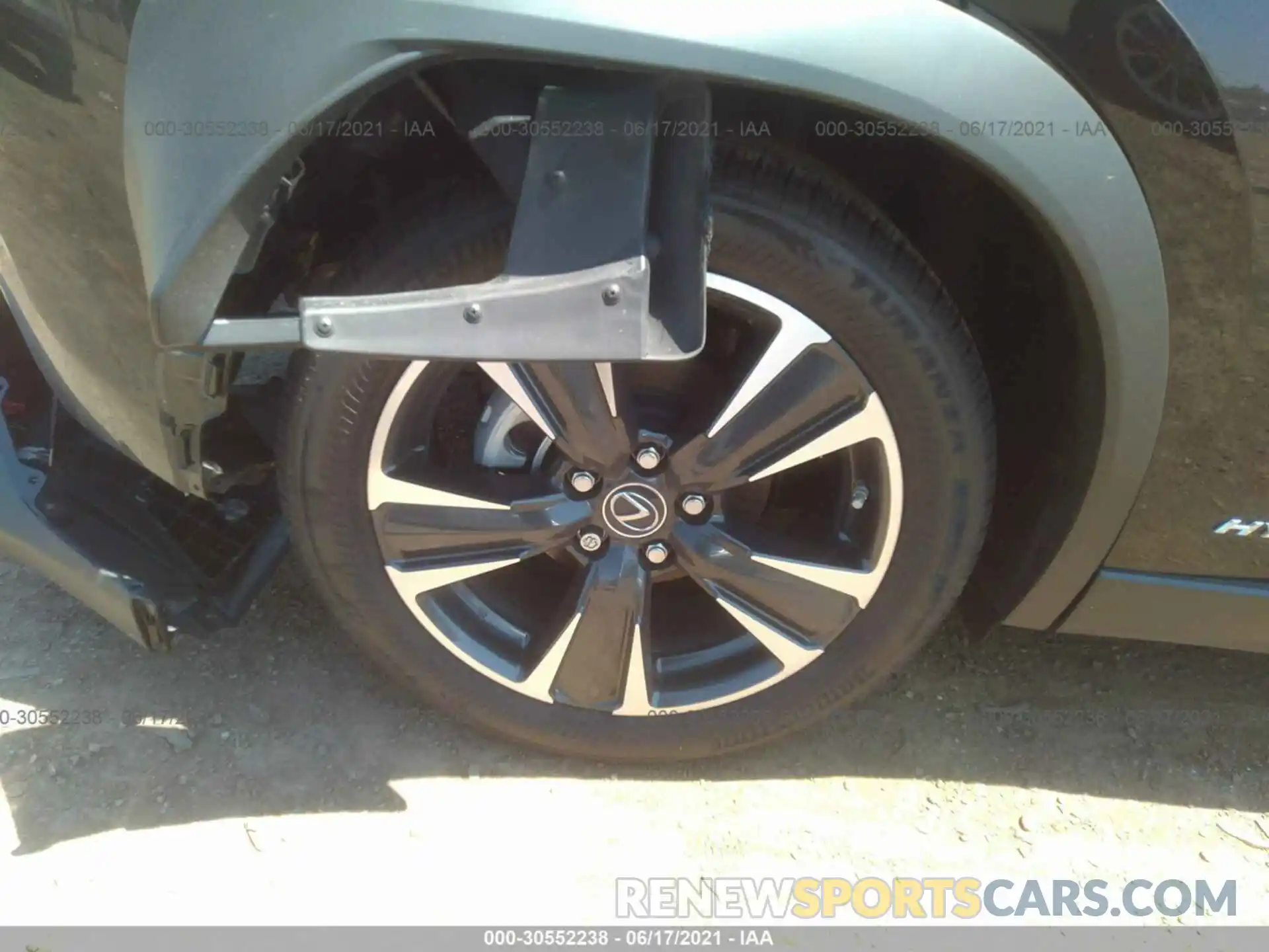 15 Photograph of a damaged car JTHX9JBH1M2040531 LEXUS UX 2021