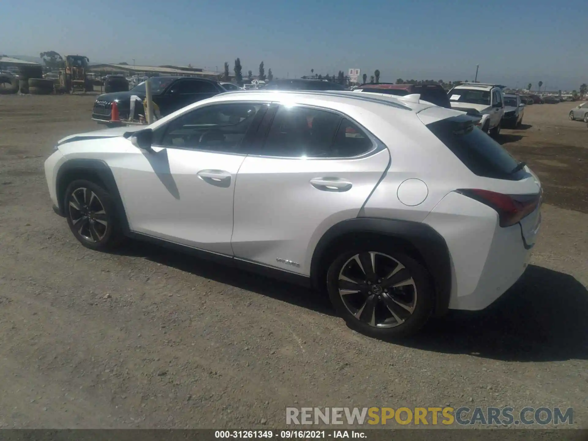 3 Photograph of a damaged car JTHX9JBH6M2042436 LEXUS UX 2021