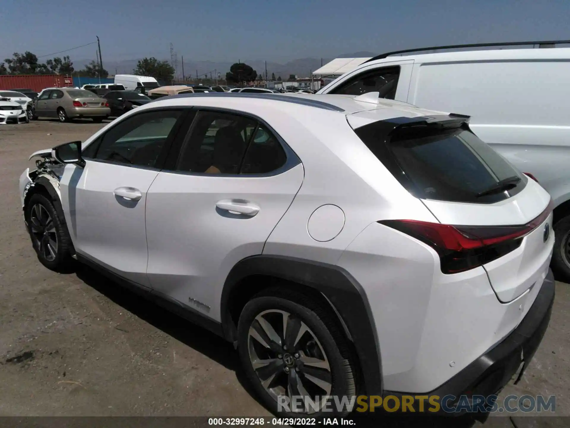 3 Photograph of a damaged car JTHX9JBH7M2041778 LEXUS UX 2021