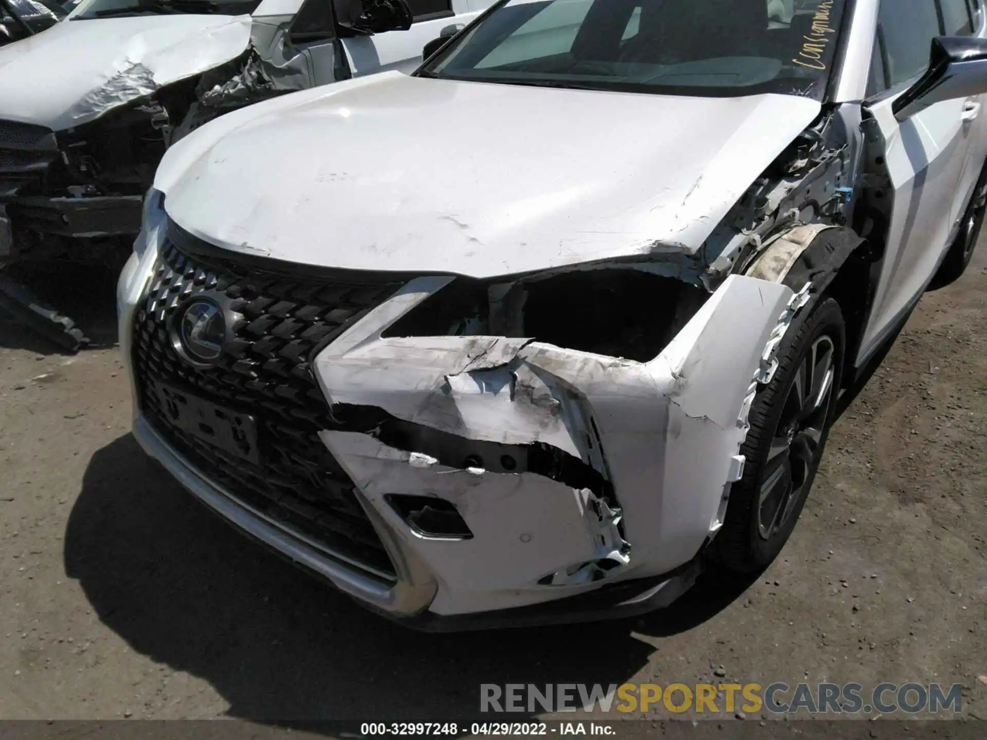 6 Photograph of a damaged car JTHX9JBH7M2041778 LEXUS UX 2021