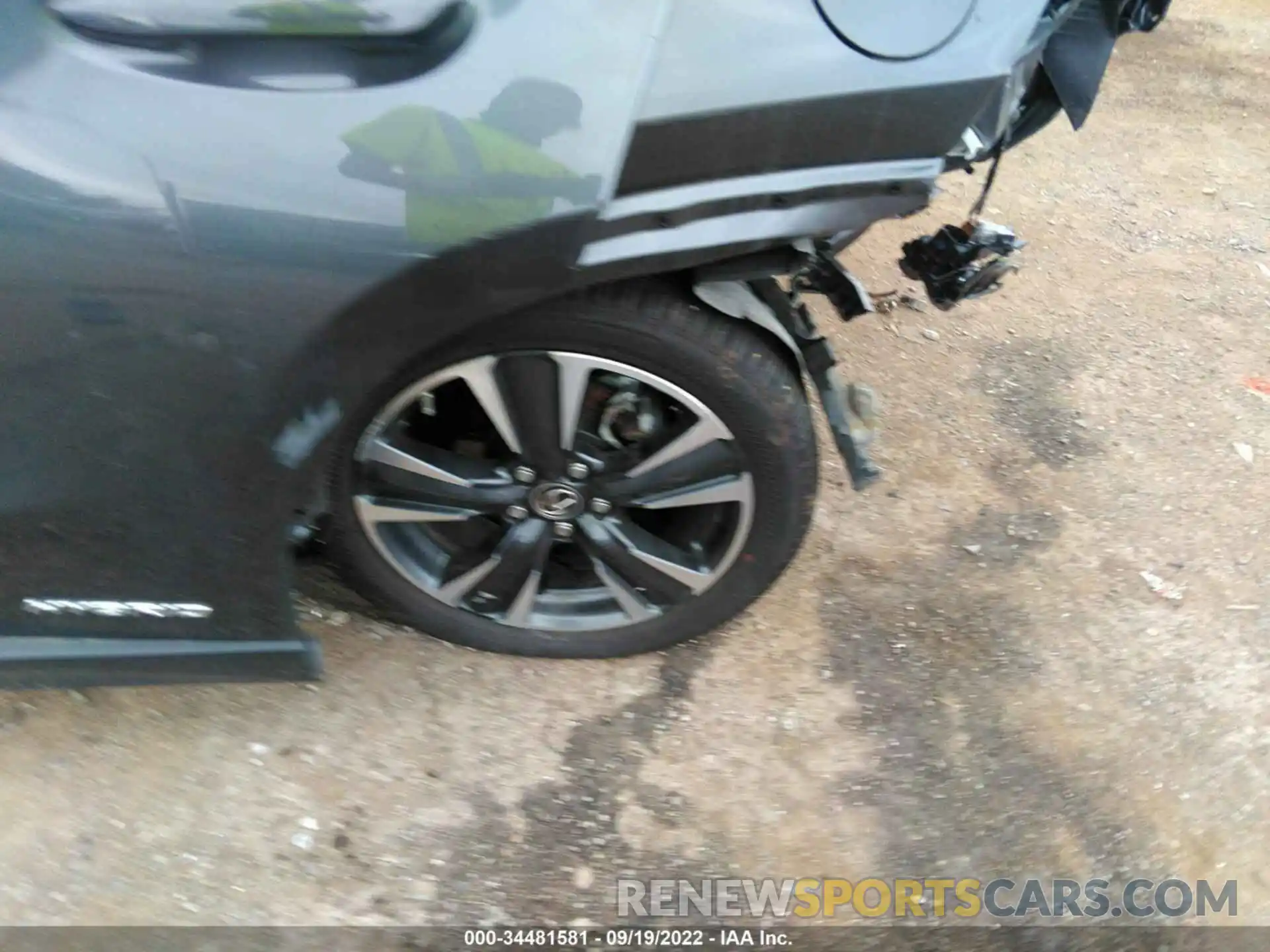 13 Photograph of a damaged car JTHP9JBH5N2056779 LEXUS UX 2022