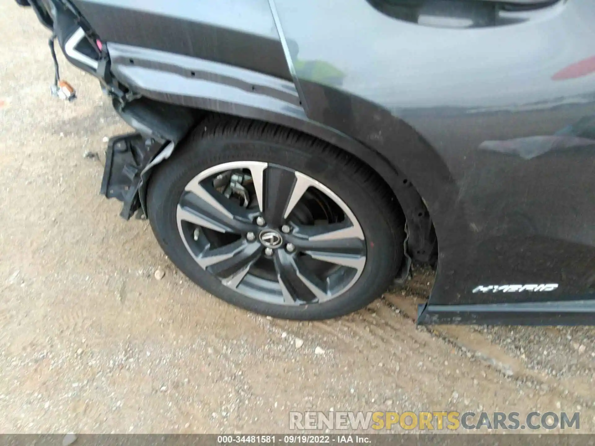 15 Photograph of a damaged car JTHP9JBH5N2056779 LEXUS UX 2022