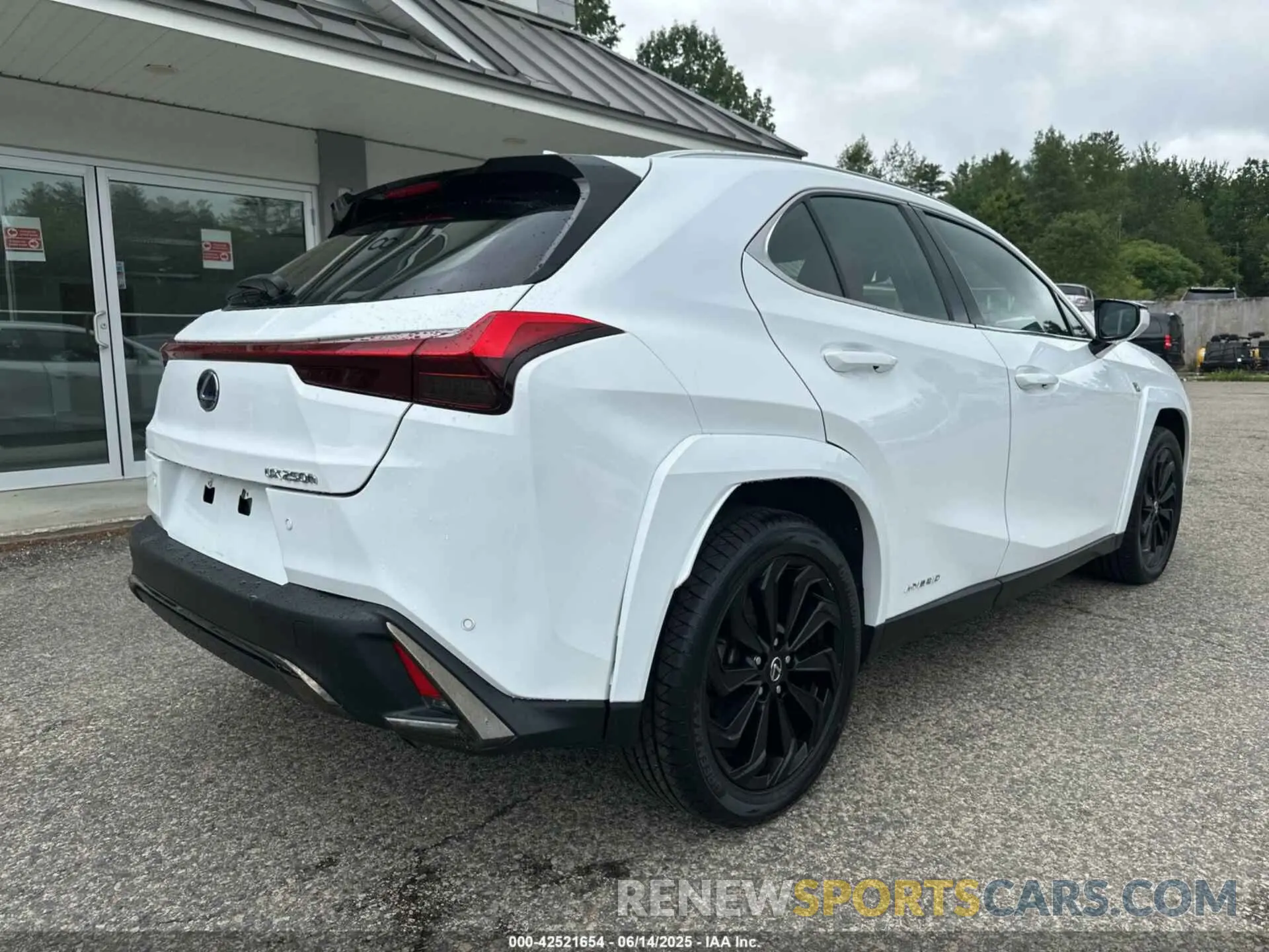 4 Photograph of a damaged car JTHR9JBH5N2060372 LEXUS UX 2022