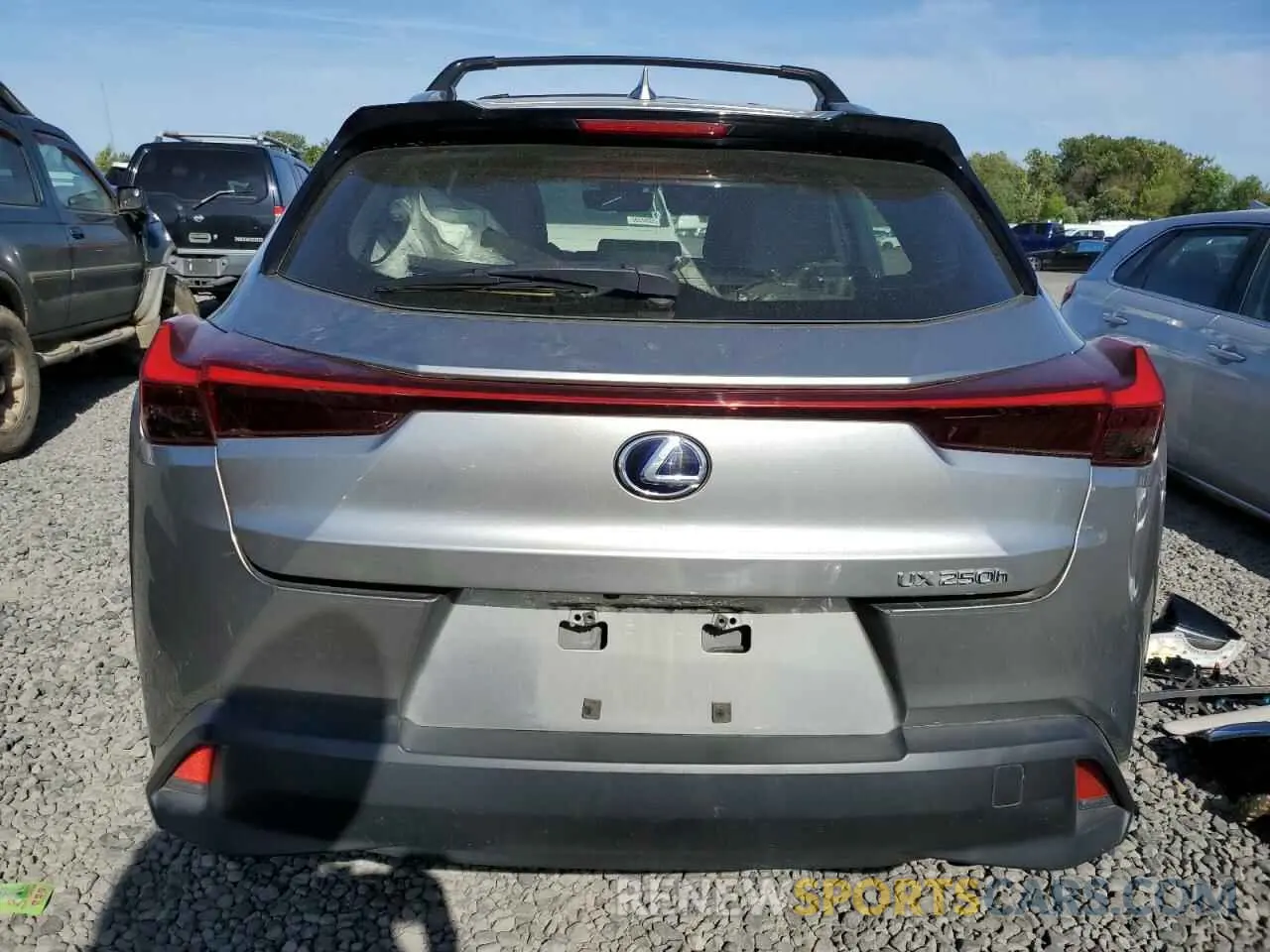 6 Photograph of a damaged car JTHU9JBH0K2002451 LEXUS UX 250H 2019