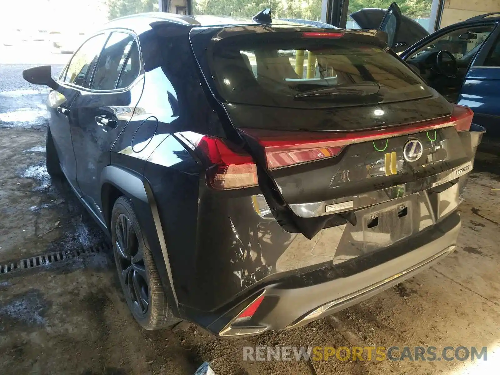 3 Photograph of a damaged car JTHU9JBH0K2004040 LEXUS UX 250H 2019