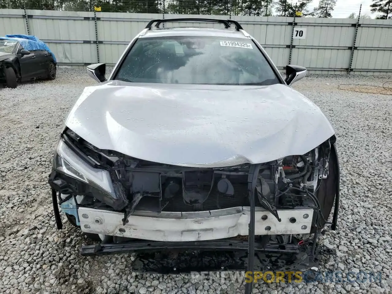 5 Photograph of a damaged car JTHU9JBH1K2000806 LEXUS UX 250H 2019