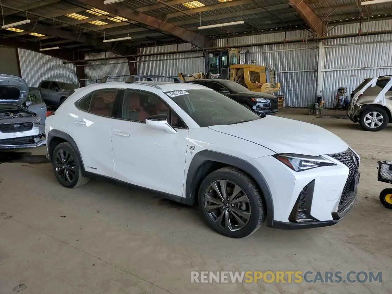 4 Photograph of a damaged car JTHU9JBH1K2004421 LEXUS UX 250H 2019