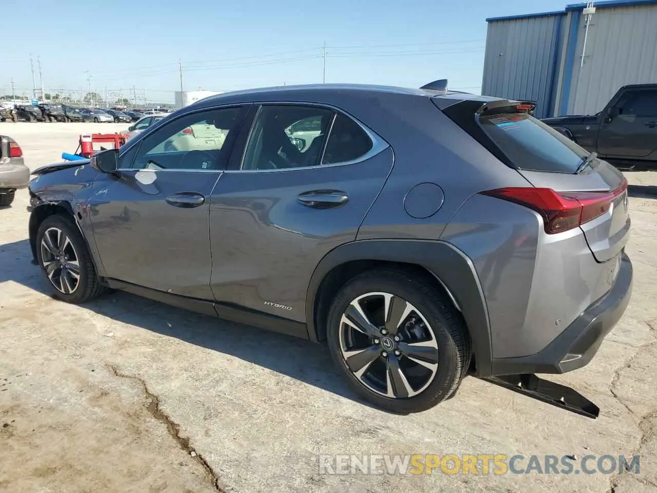 2 Photograph of a damaged car JTHU9JBH1K2004628 LEXUS UX 250H 2019