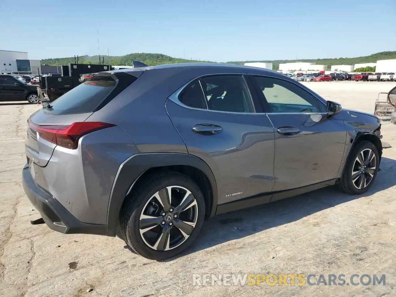 3 Photograph of a damaged car JTHU9JBH1K2004628 LEXUS UX 250H 2019