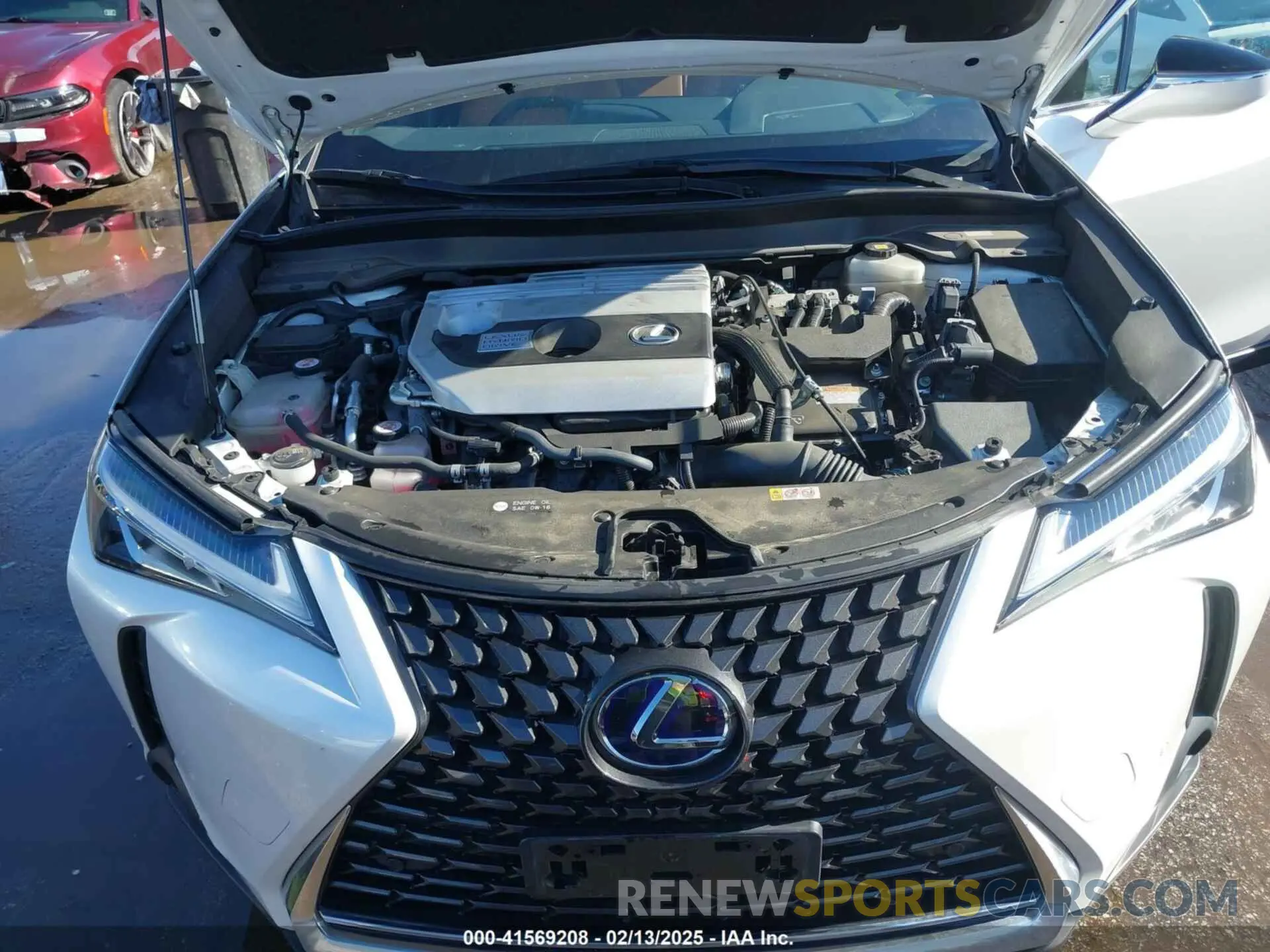 10 Photograph of a damaged car JTHU9JBH1K2007982 LEXUS UX 250H 2019