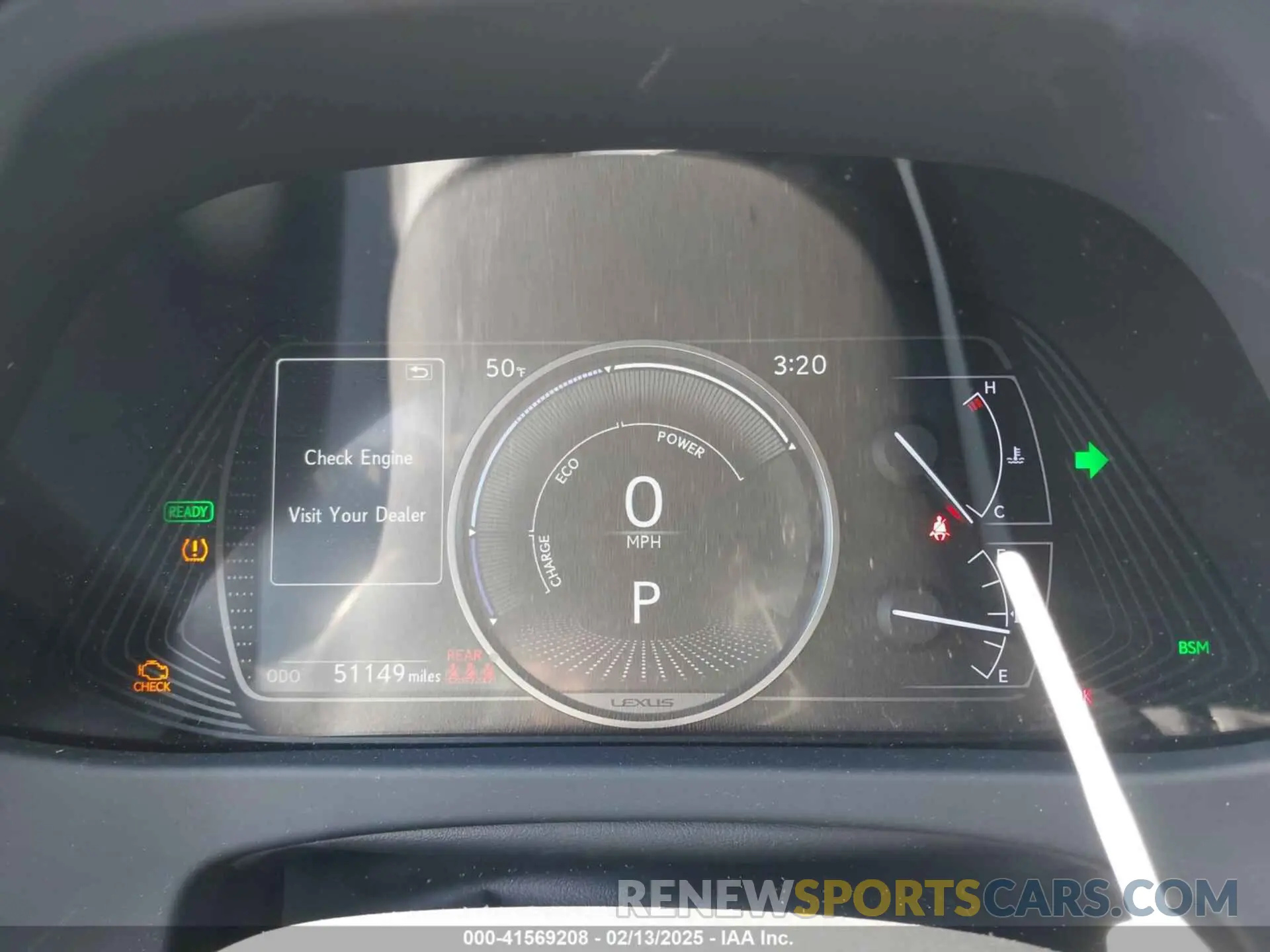 7 Photograph of a damaged car JTHU9JBH1K2007982 LEXUS UX 250H 2019