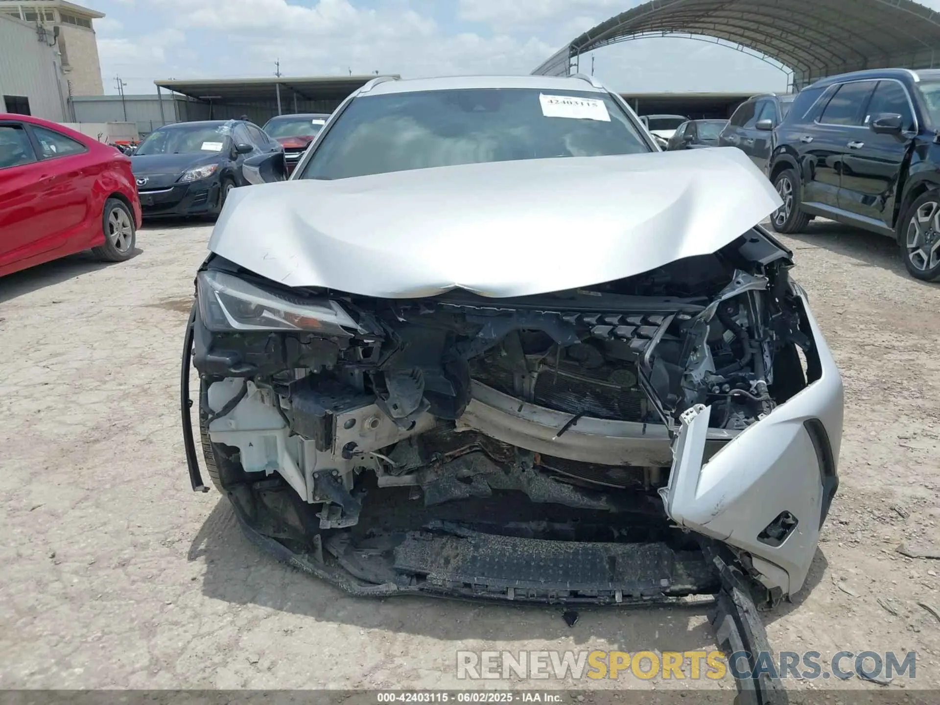 13 Photograph of a damaged car JTHU9JBH1K2010977 LEXUS UX 250H 2019