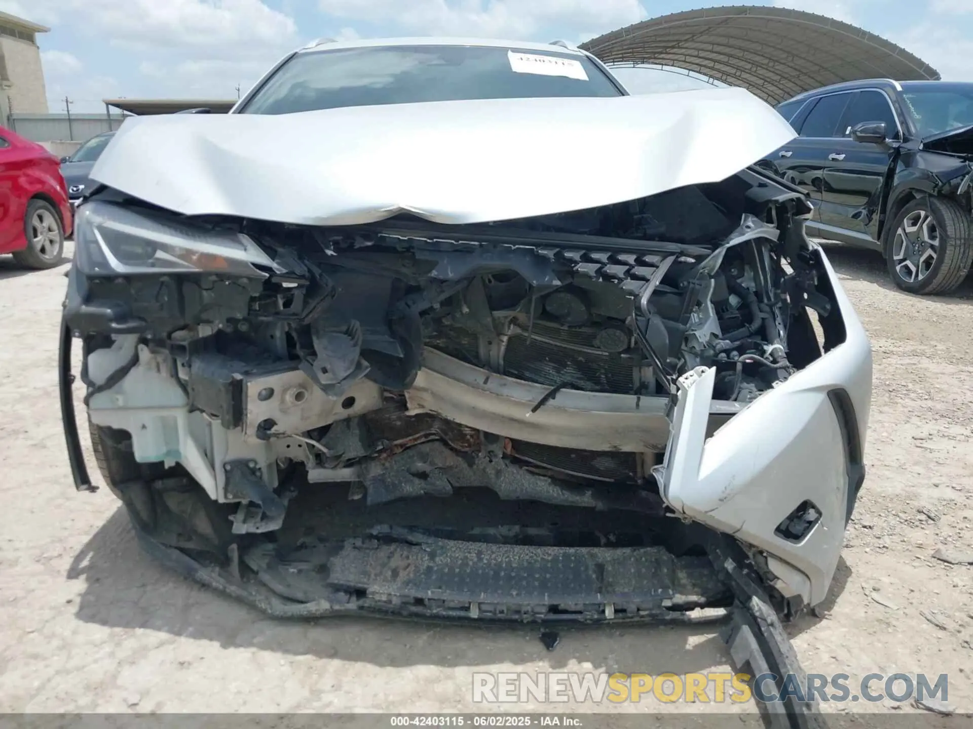 6 Photograph of a damaged car JTHU9JBH1K2010977 LEXUS UX 250H 2019