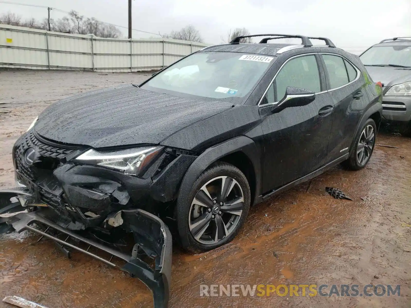 2 Photograph of a damaged car JTHU9JBH1K2014415 LEXUS UX 250H 2019