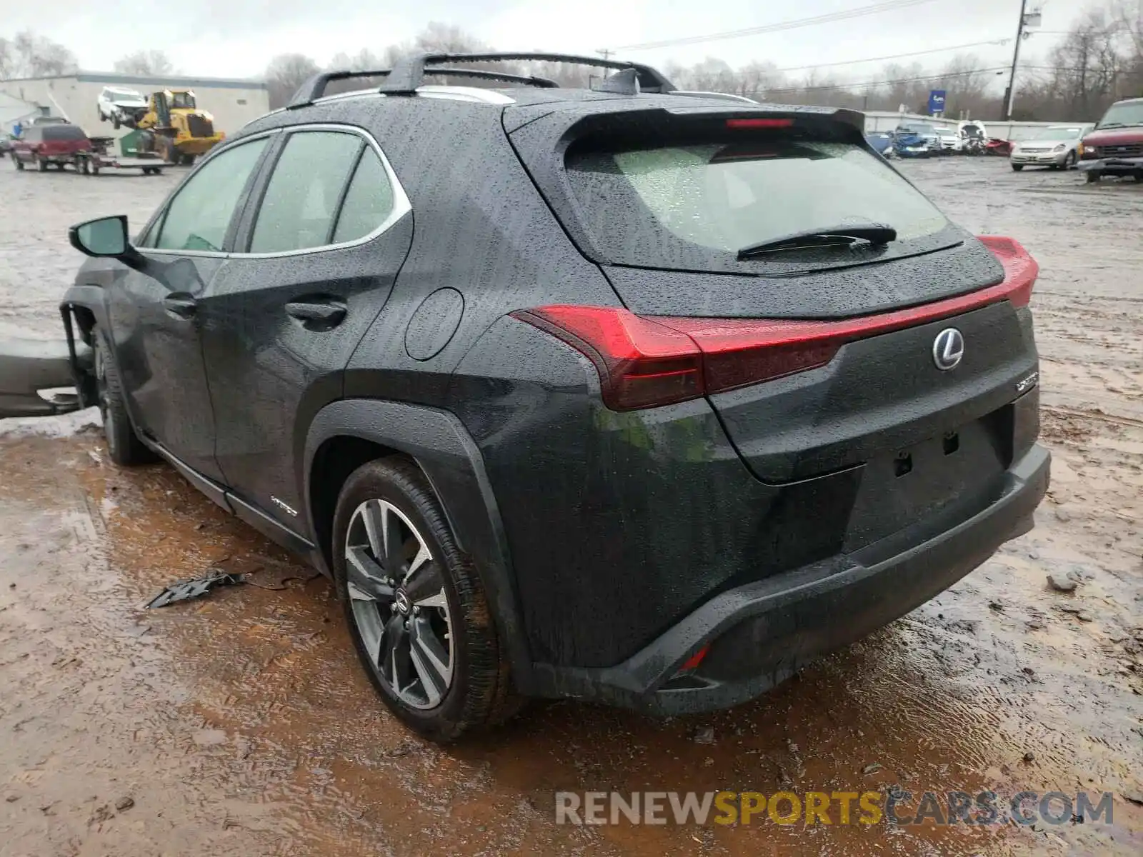 3 Photograph of a damaged car JTHU9JBH1K2014415 LEXUS UX 250H 2019