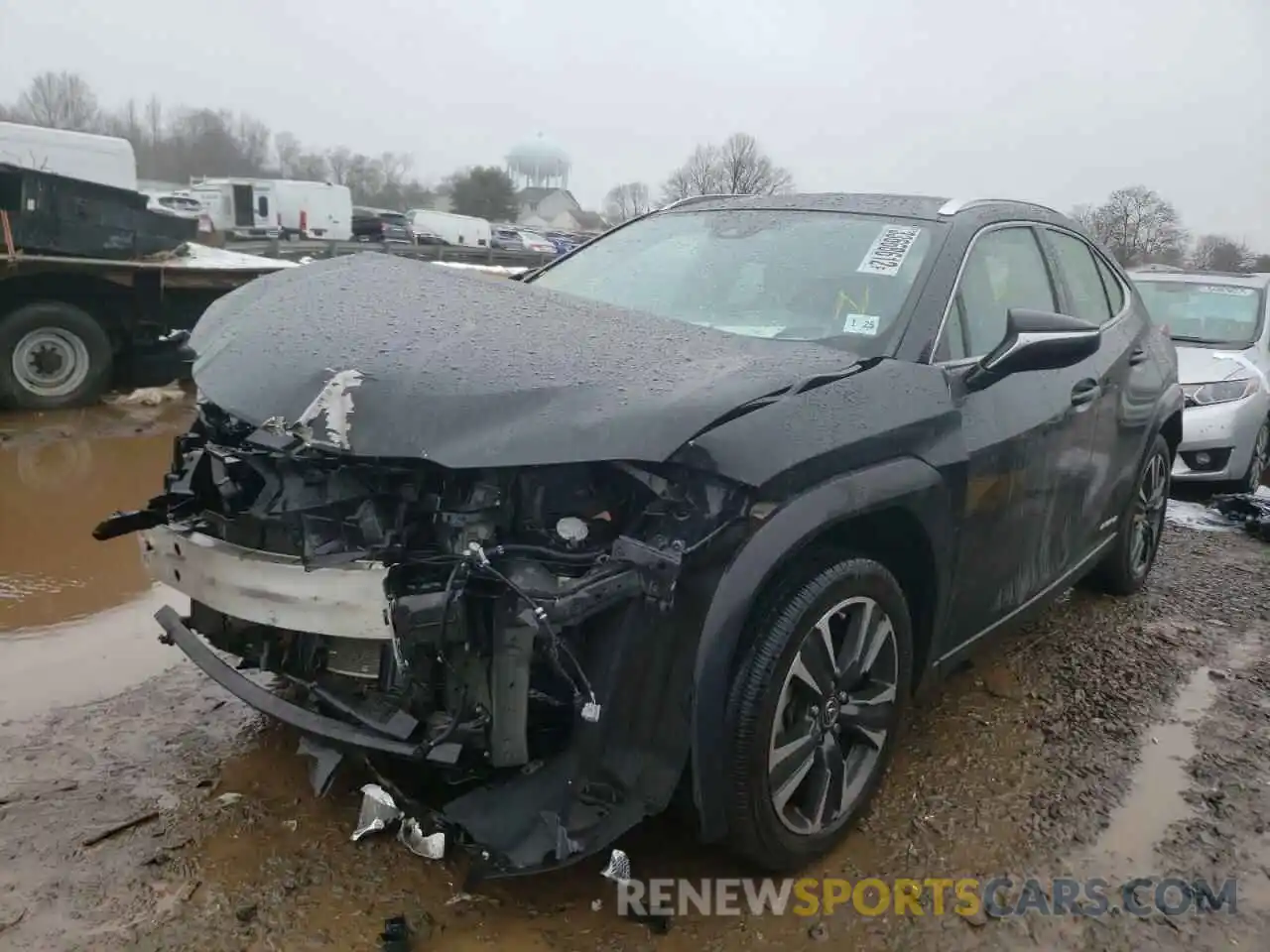 2 Photograph of a damaged car JTHU9JBH1K2019646 LEXUS UX 250H 2019