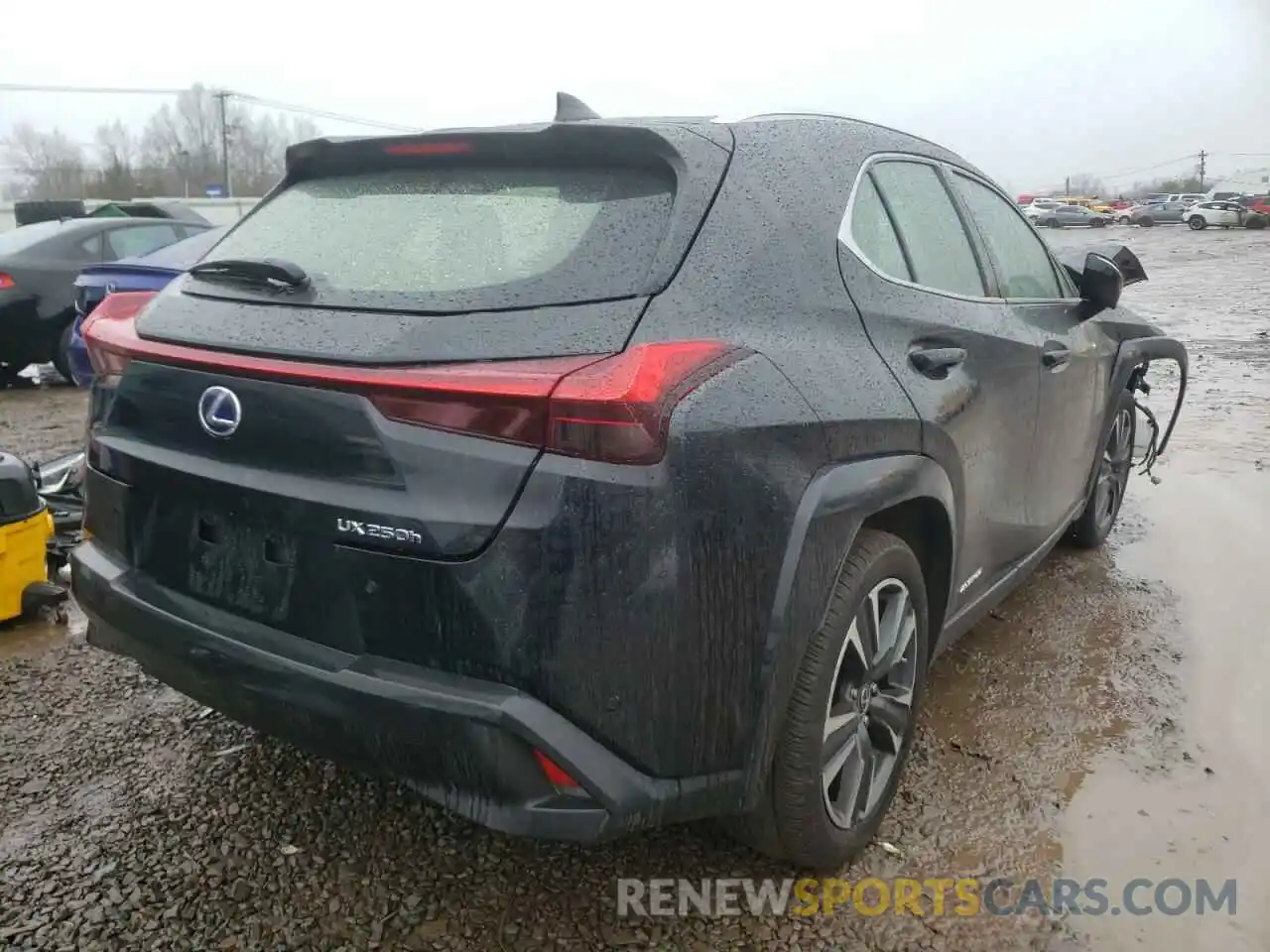 4 Photograph of a damaged car JTHU9JBH1K2019646 LEXUS UX 250H 2019