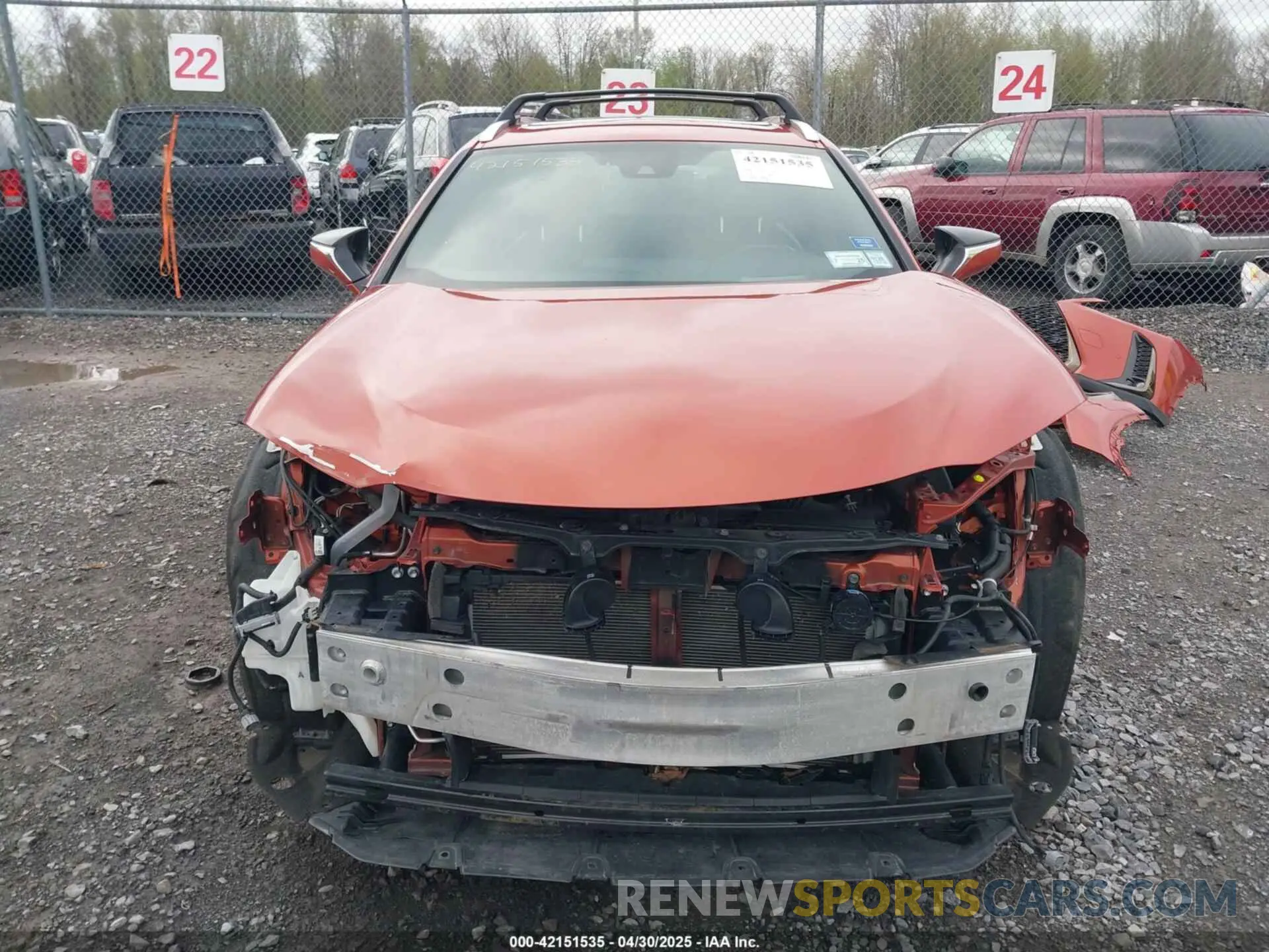 13 Photograph of a damaged car JTHU9JBH3K2003383 LEXUS UX 250H 2019