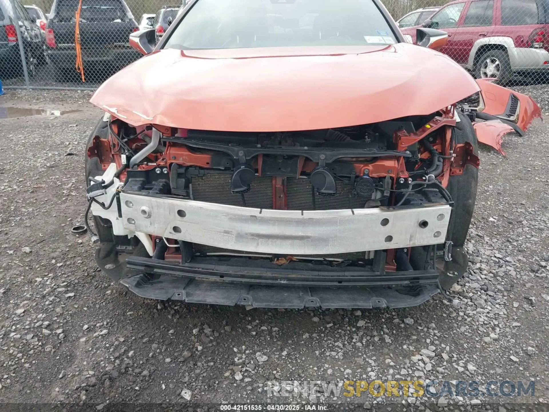 6 Photograph of a damaged car JTHU9JBH3K2003383 LEXUS UX 250H 2019