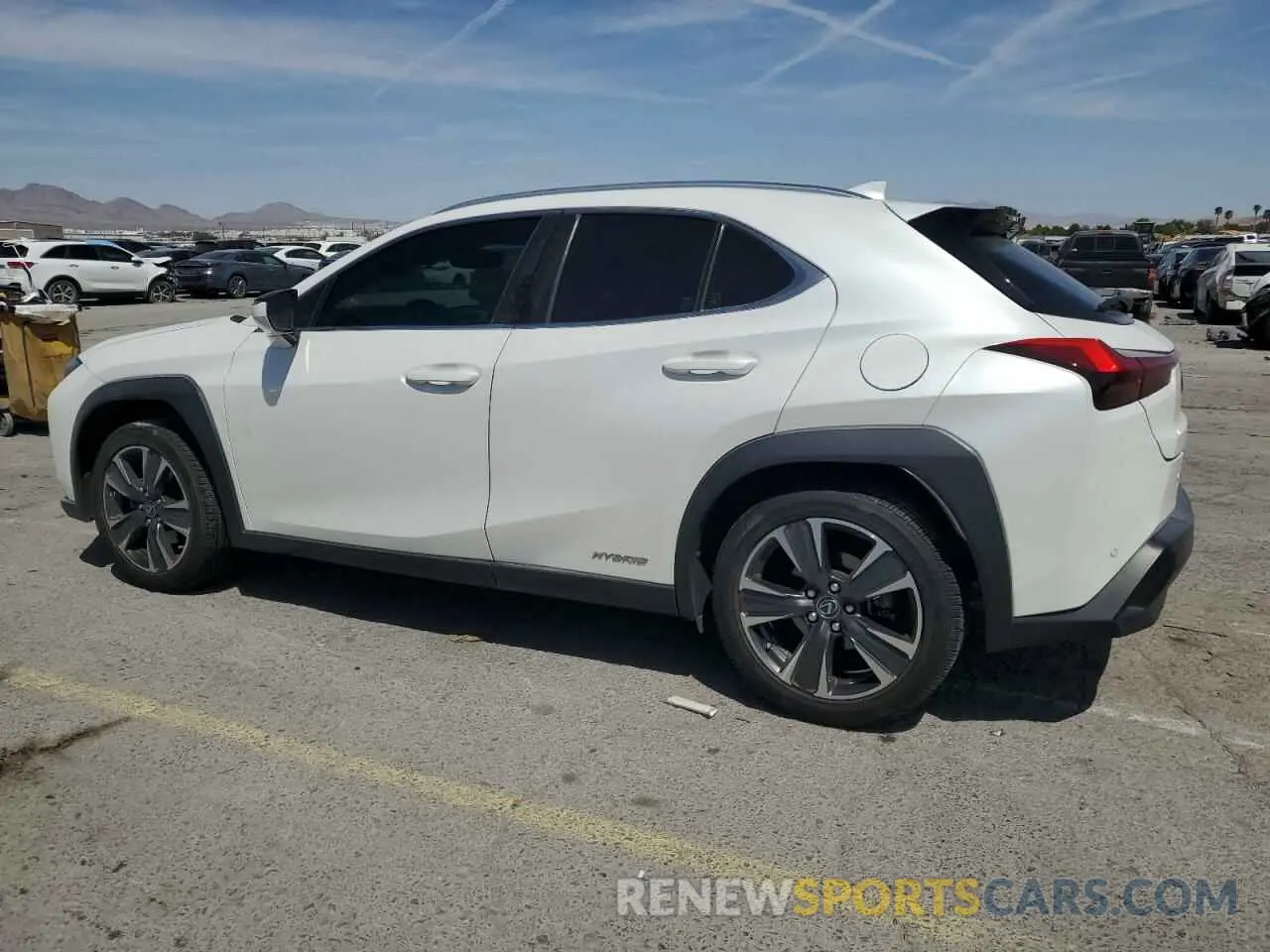 2 Photograph of a damaged car JTHU9JBH3K2003626 LEXUS UX 250H 2019