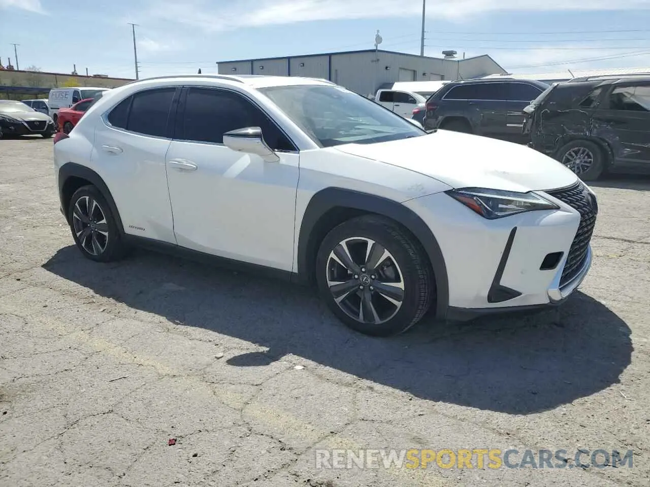 4 Photograph of a damaged car JTHU9JBH3K2003626 LEXUS UX 250H 2019