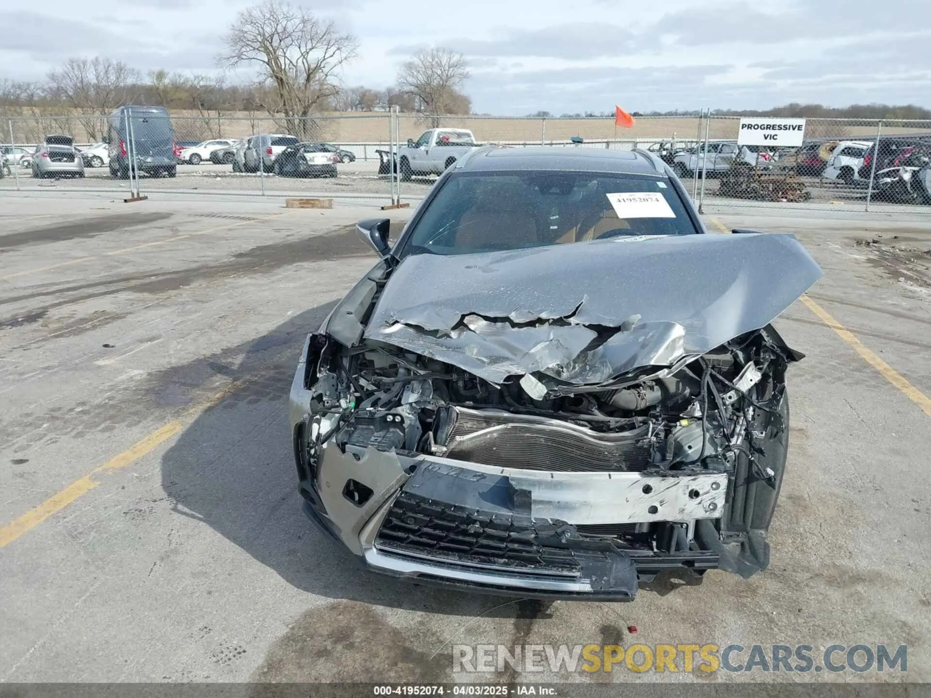 6 Photograph of a damaged car JTHU9JBH4K2005403 LEXUS UX 250H 2019