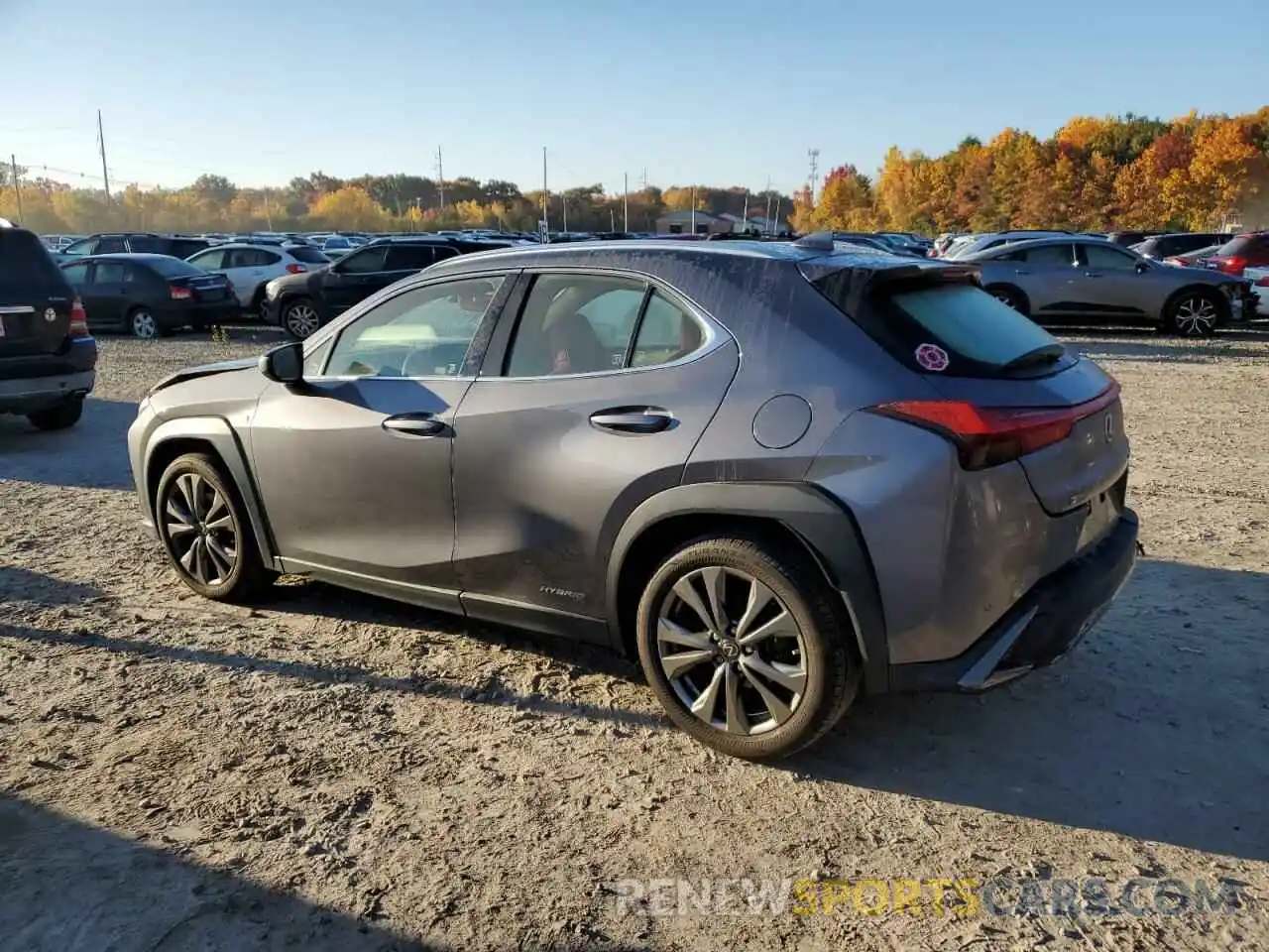 2 Photograph of a damaged car JTHU9JBH4K2009631 LEXUS UX 250H 2019