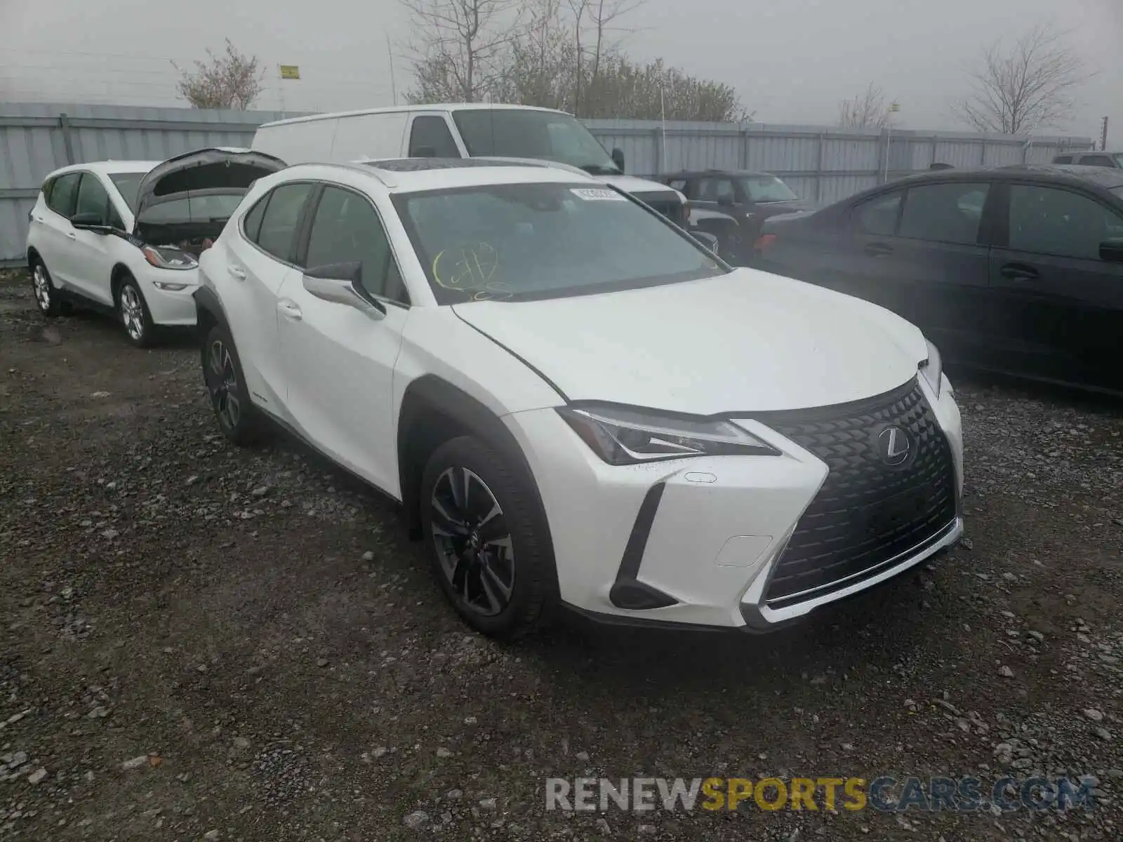 1 Photograph of a damaged car JTHU9JBH4K2016790 LEXUS UX 250H 2019