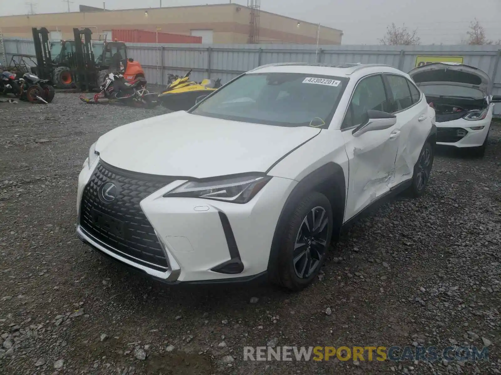 2 Photograph of a damaged car JTHU9JBH4K2016790 LEXUS UX 250H 2019