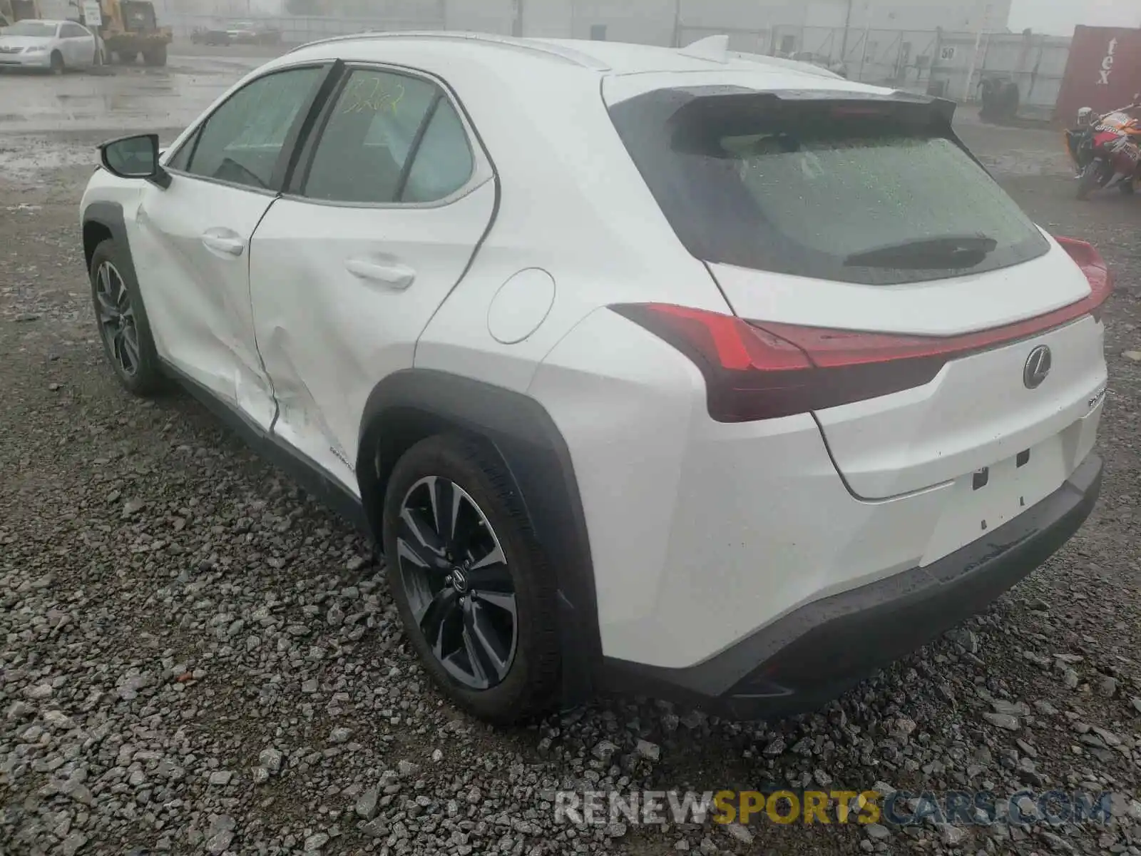 3 Photograph of a damaged car JTHU9JBH4K2016790 LEXUS UX 250H 2019