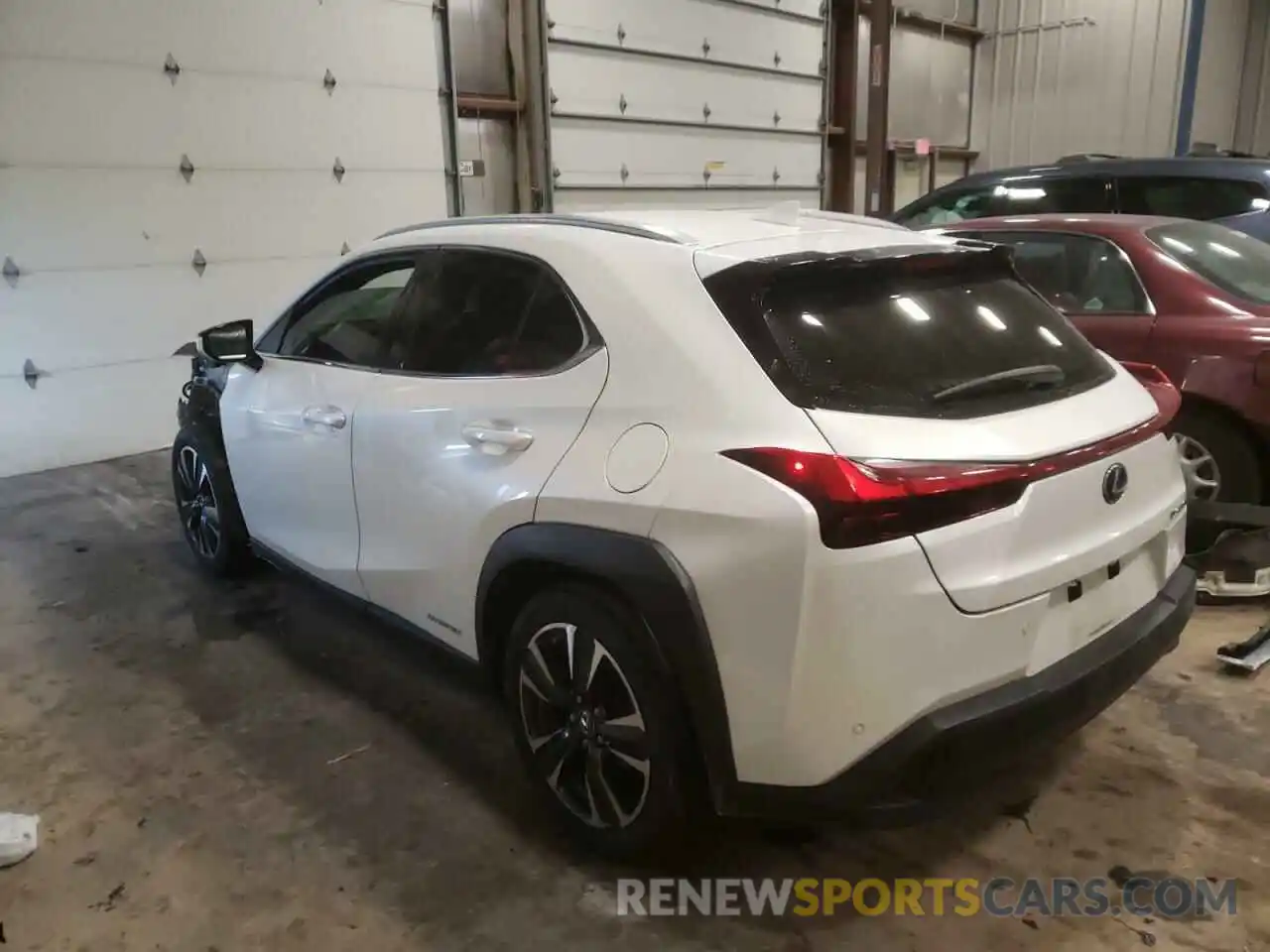 3 Photograph of a damaged car JTHU9JBH5K2008083 LEXUS UX 250H 2019