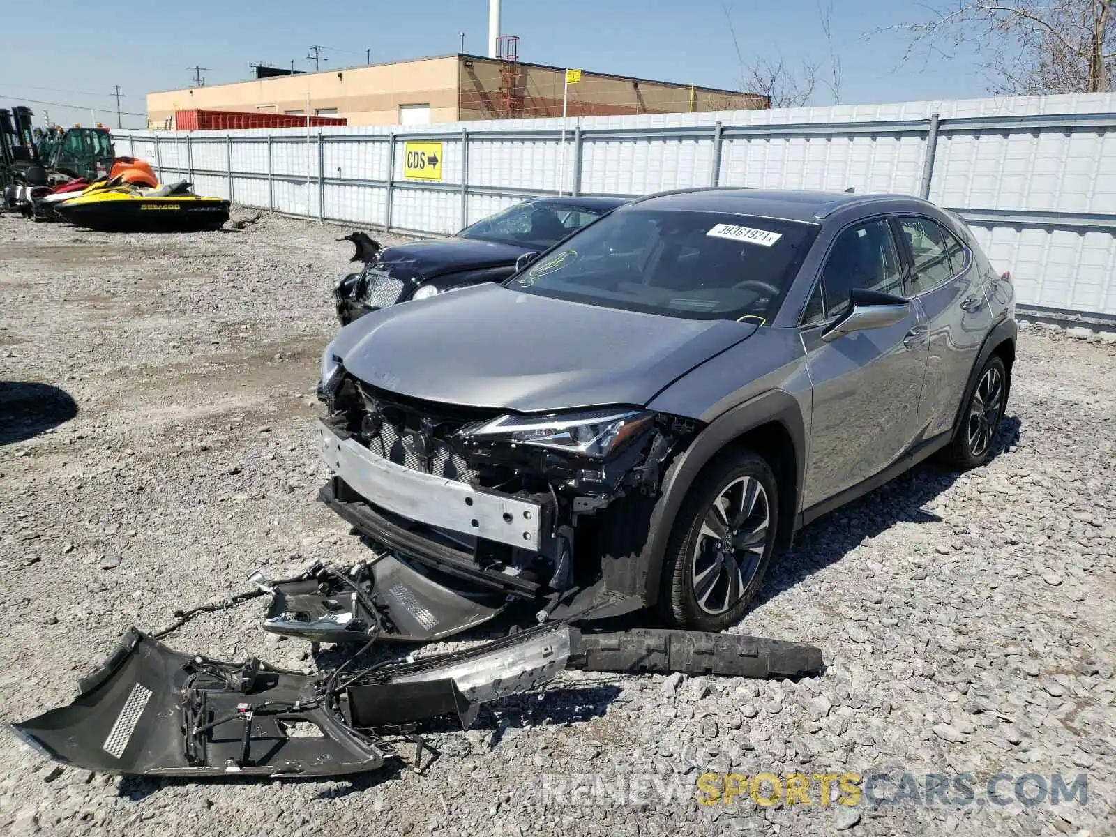 2 Photograph of a damaged car JTHU9JBH5K2009590 LEXUS UX 250H 2019