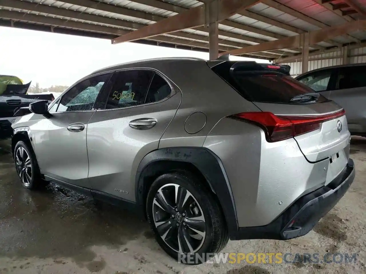 3 Photograph of a damaged car JTHU9JBH5K2013865 LEXUS UX 250H 2019