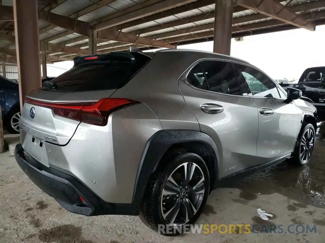 4 Photograph of a damaged car JTHU9JBH5K2013865 LEXUS UX 250H 2019