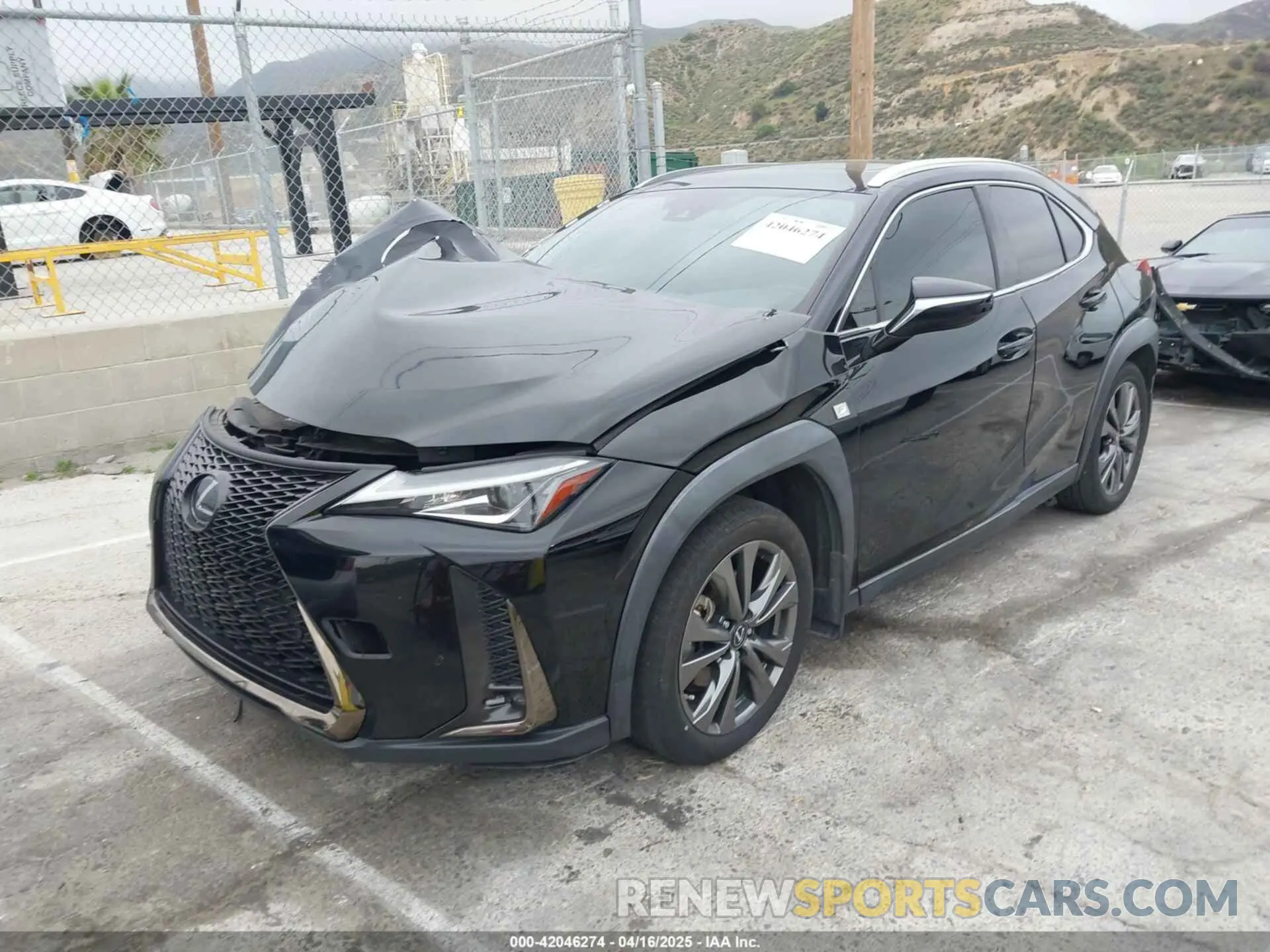 2 Photograph of a damaged car JTHU9JBH5K2018239 LEXUS UX 250H 2019