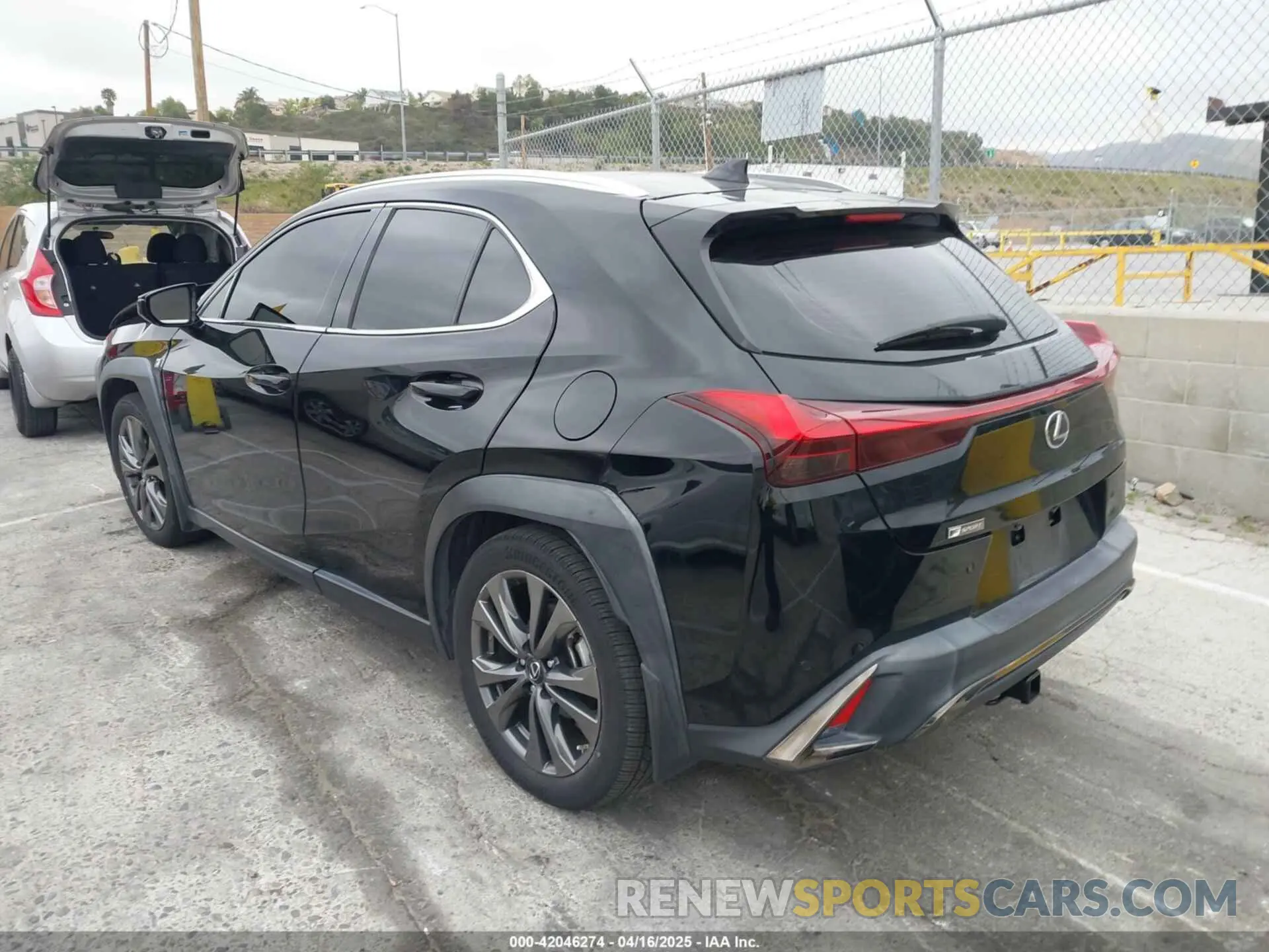 3 Photograph of a damaged car JTHU9JBH5K2018239 LEXUS UX 250H 2019
