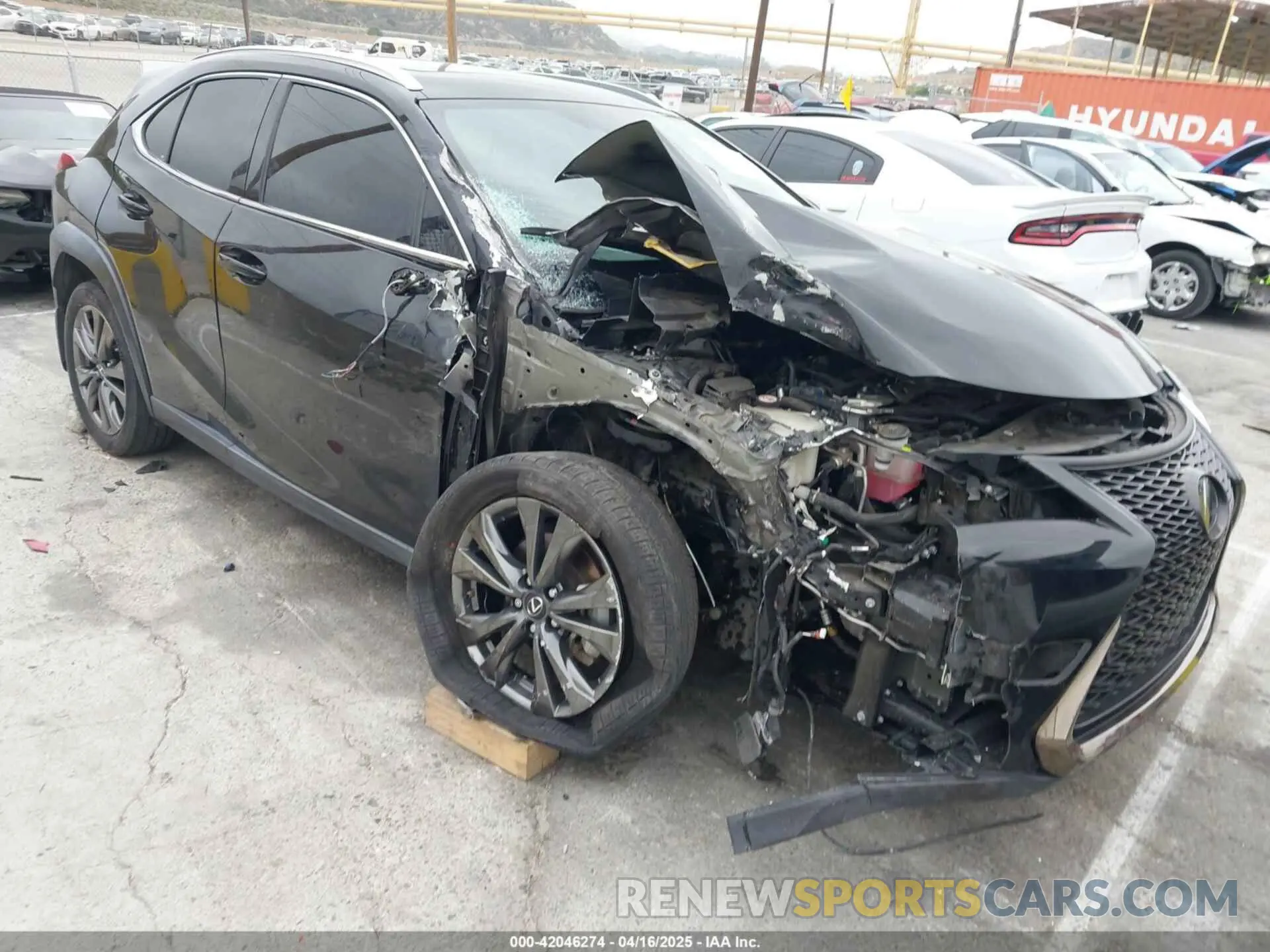 6 Photograph of a damaged car JTHU9JBH5K2018239 LEXUS UX 250H 2019