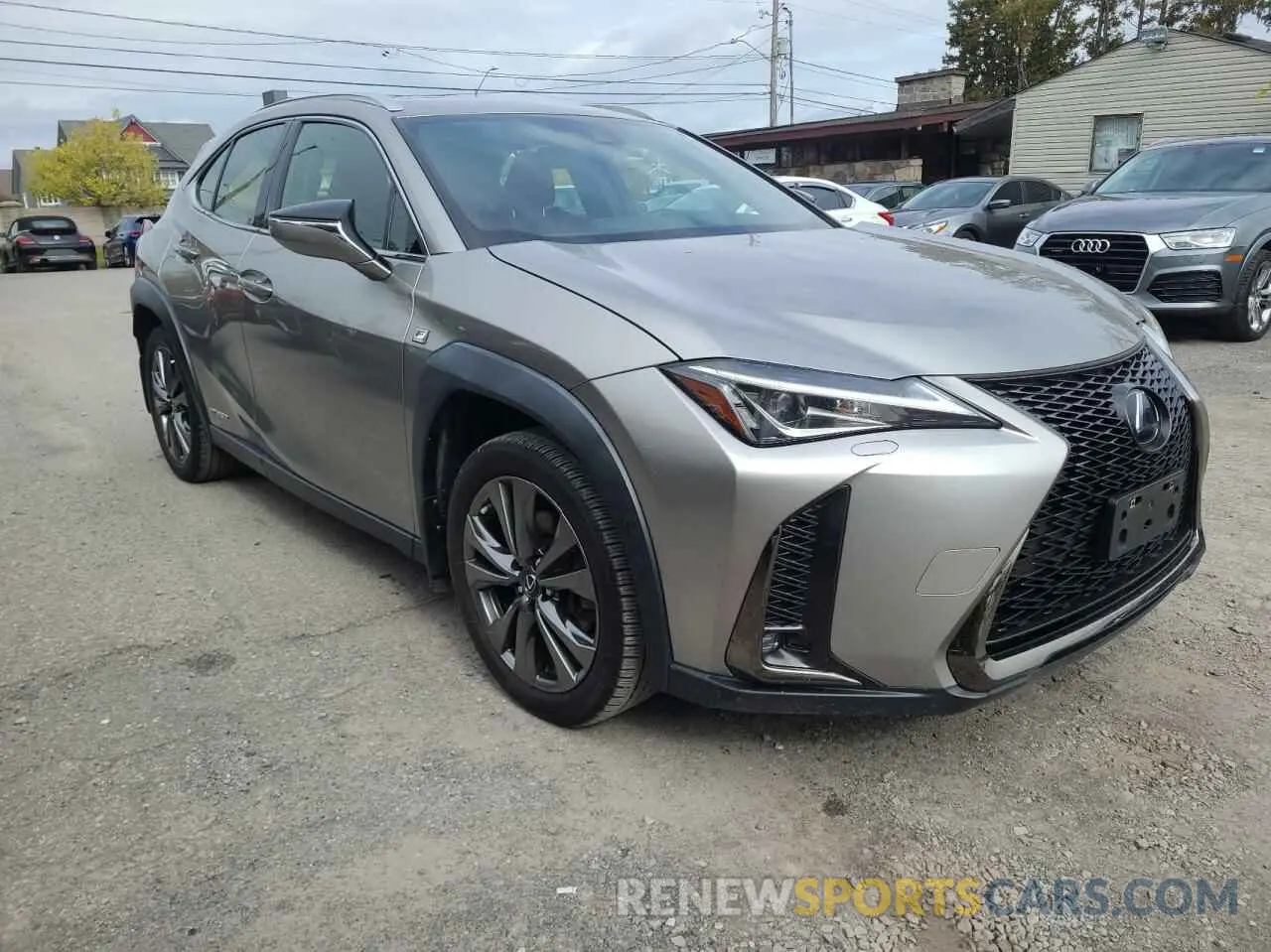 1 Photograph of a damaged car JTHU9JBH6K2011980 LEXUS UX 250H 2019