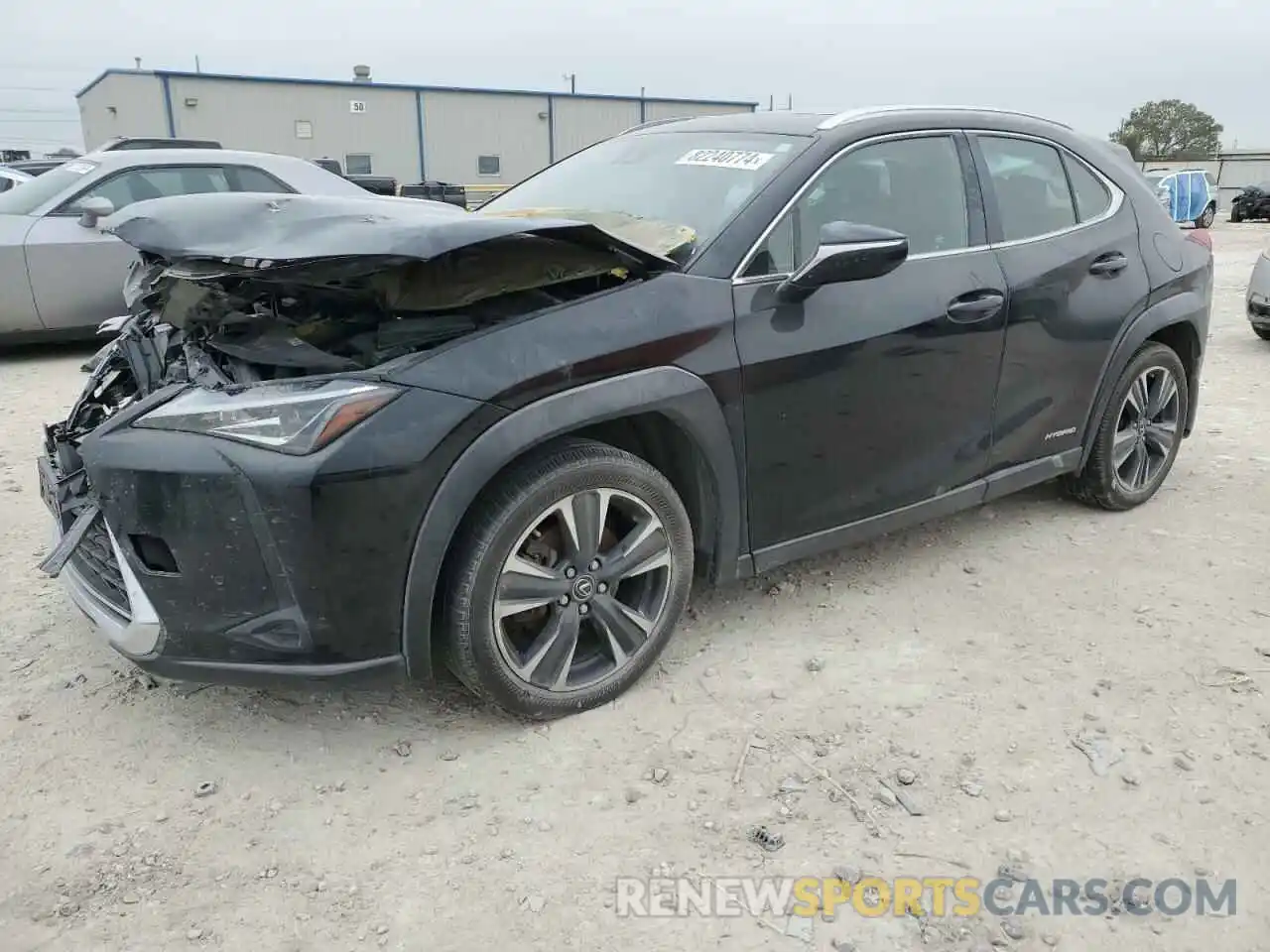 1 Photograph of a damaged car JTHU9JBH6K2012739 LEXUS UX 250H 2019