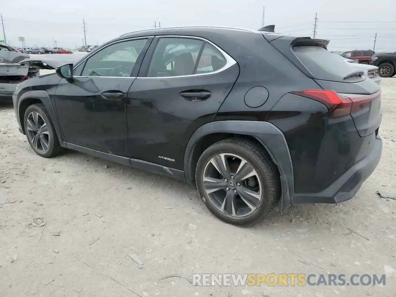 2 Photograph of a damaged car JTHU9JBH6K2012739 LEXUS UX 250H 2019